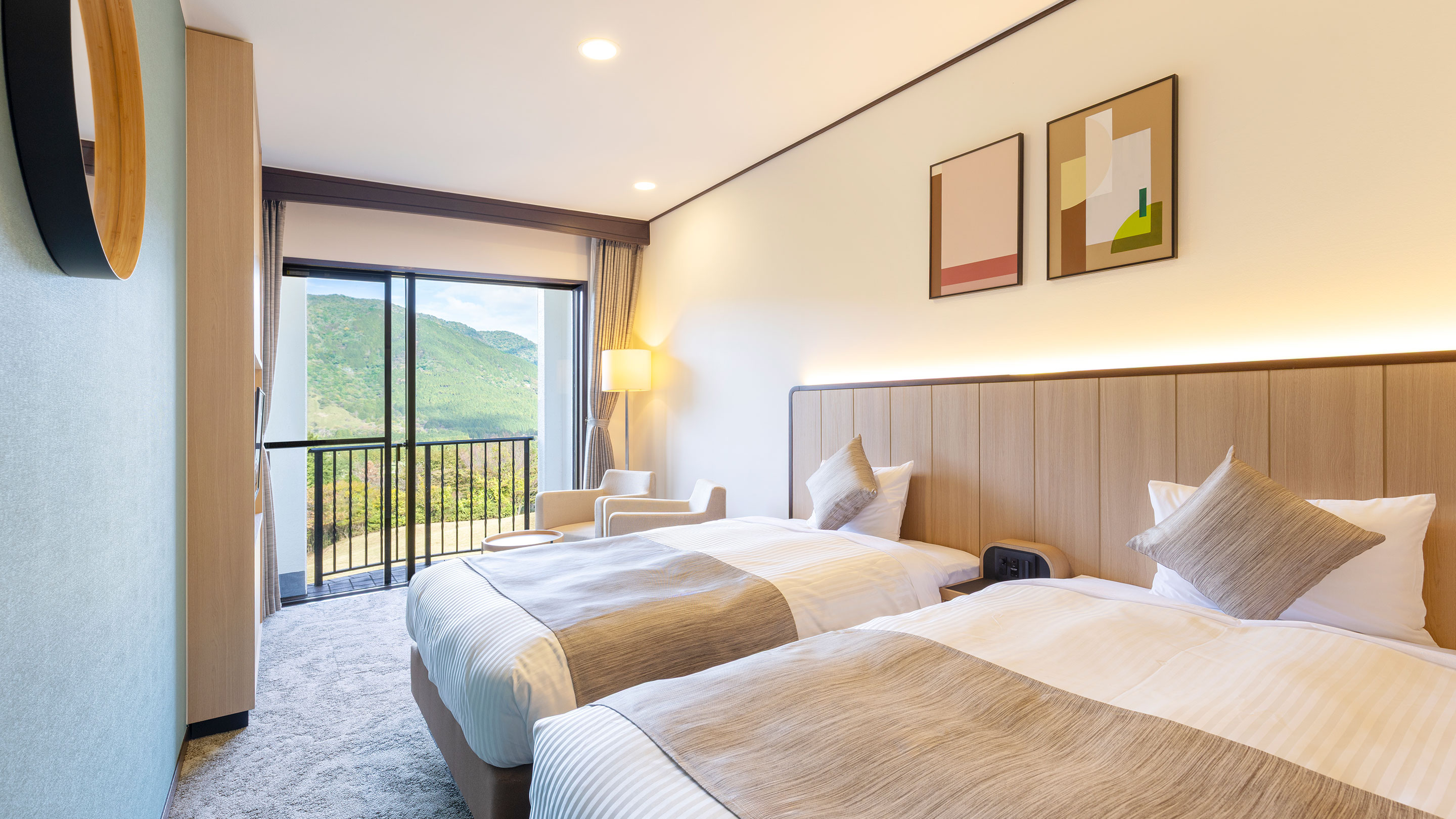 【禁煙】スタンダードツイン シャワーのみ※イメージ