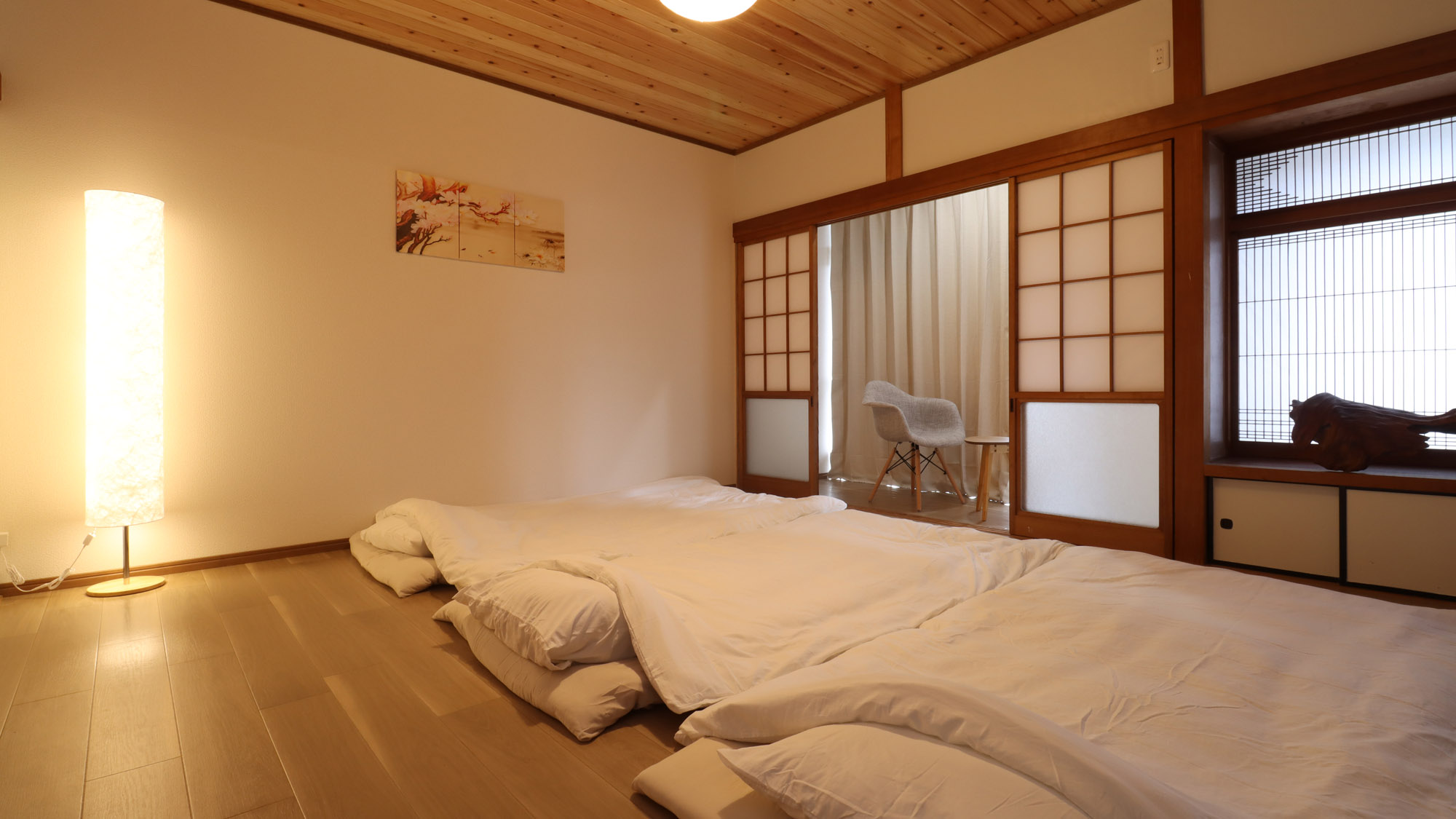 寝室◆お布団でごろんと旅の疲れを癒してださいね