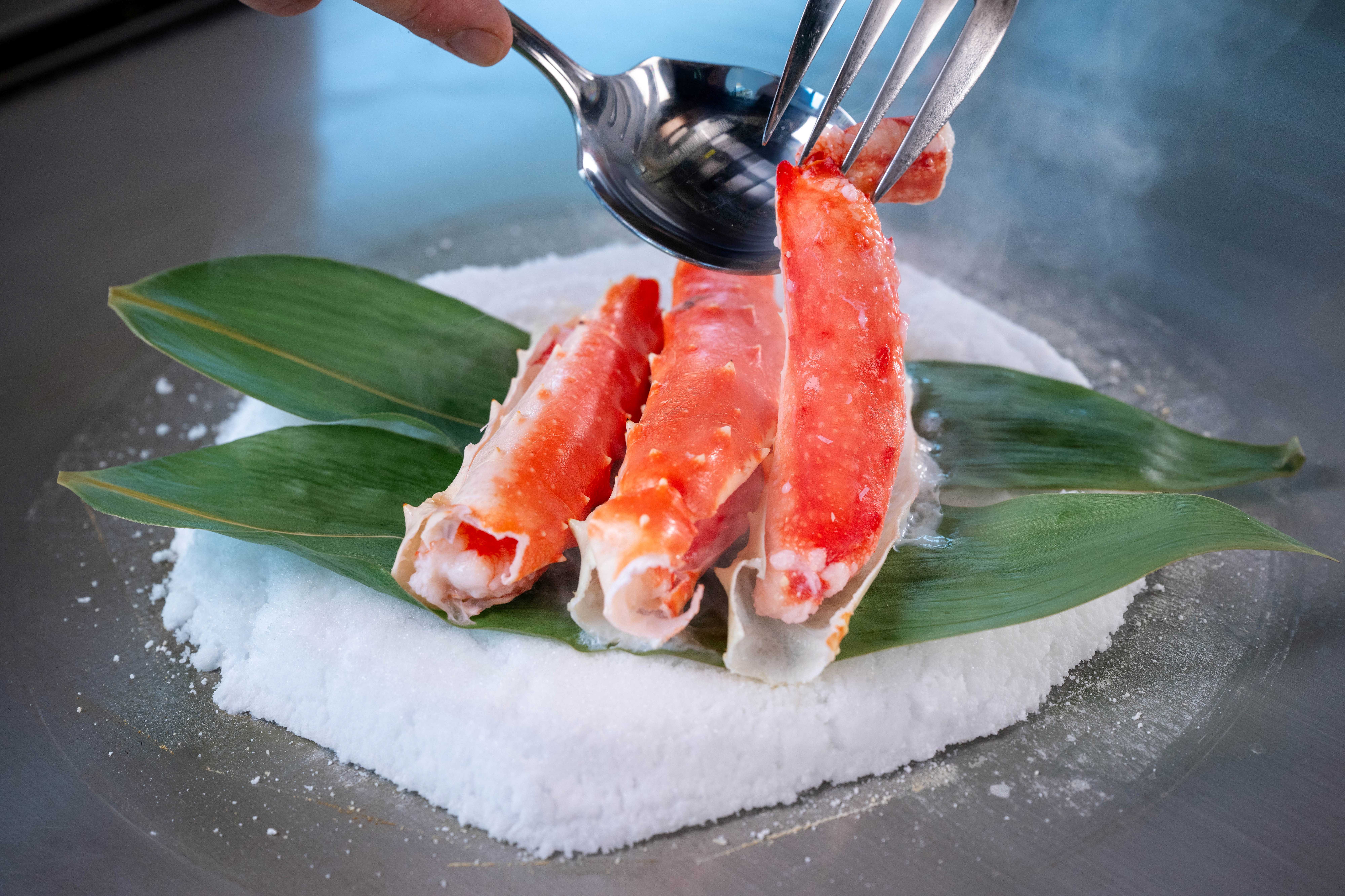 昇龍 by うかい亭　タラバ蟹のヴァプール_2025Xmasメニュー