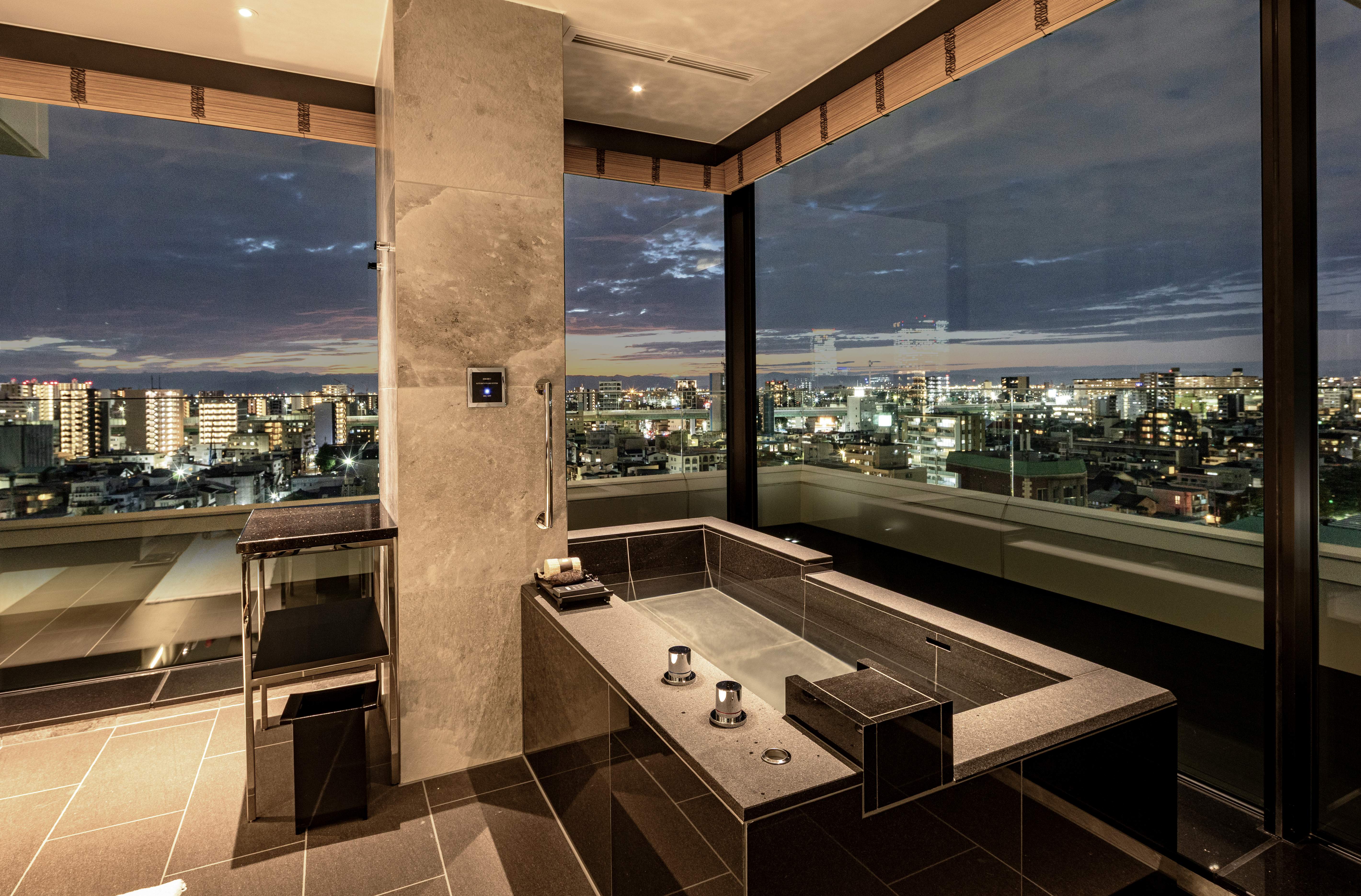 温泉ラグジュアリーシティビューキング