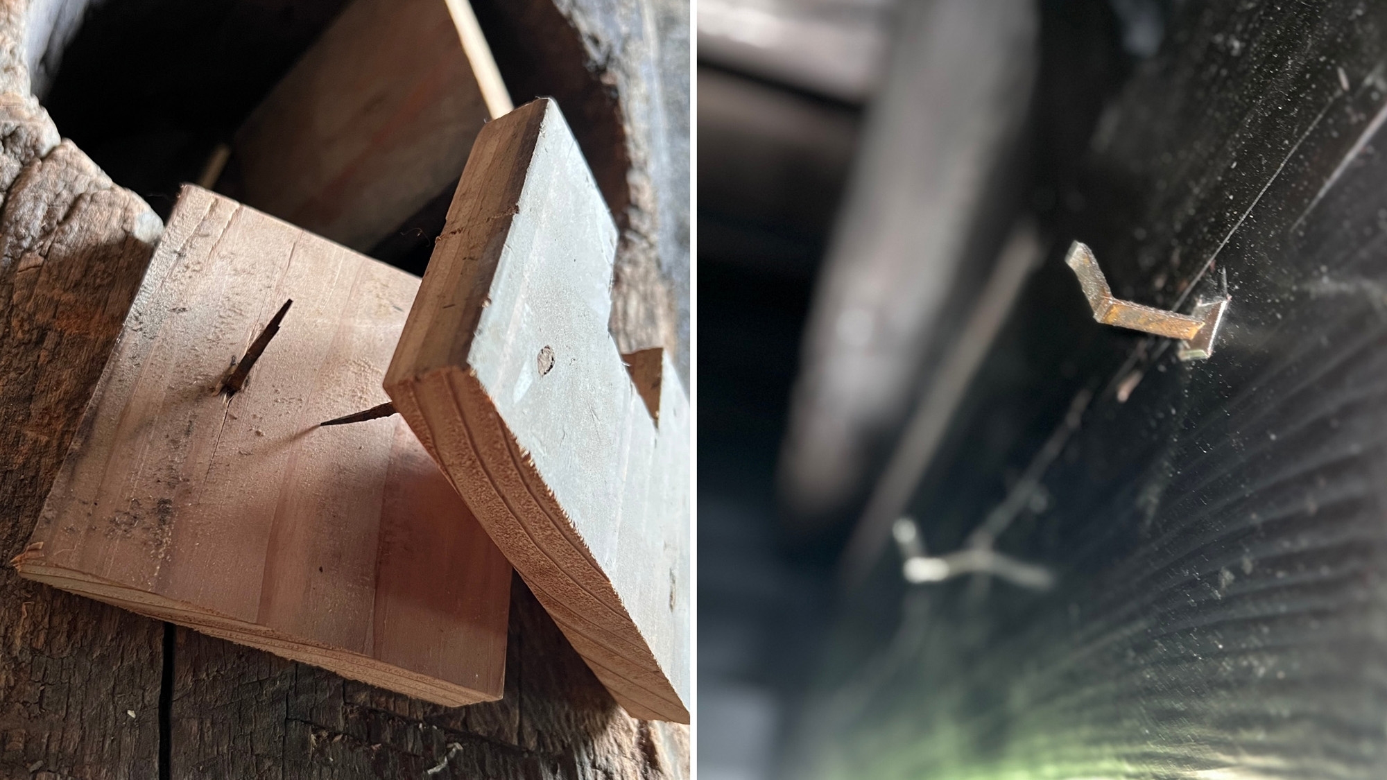 ・【その他】施設内各所には工業化が進む前の鍛冶屋がつくった「和釘」を使った施しが垣間見えます