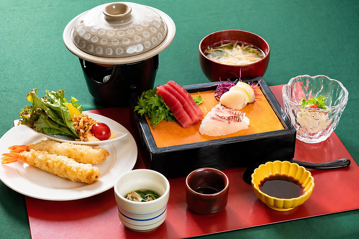 天然温泉と海鮮料理を満喫♪　大洗の癒し宿プラン　【1泊2食付／現金特価】