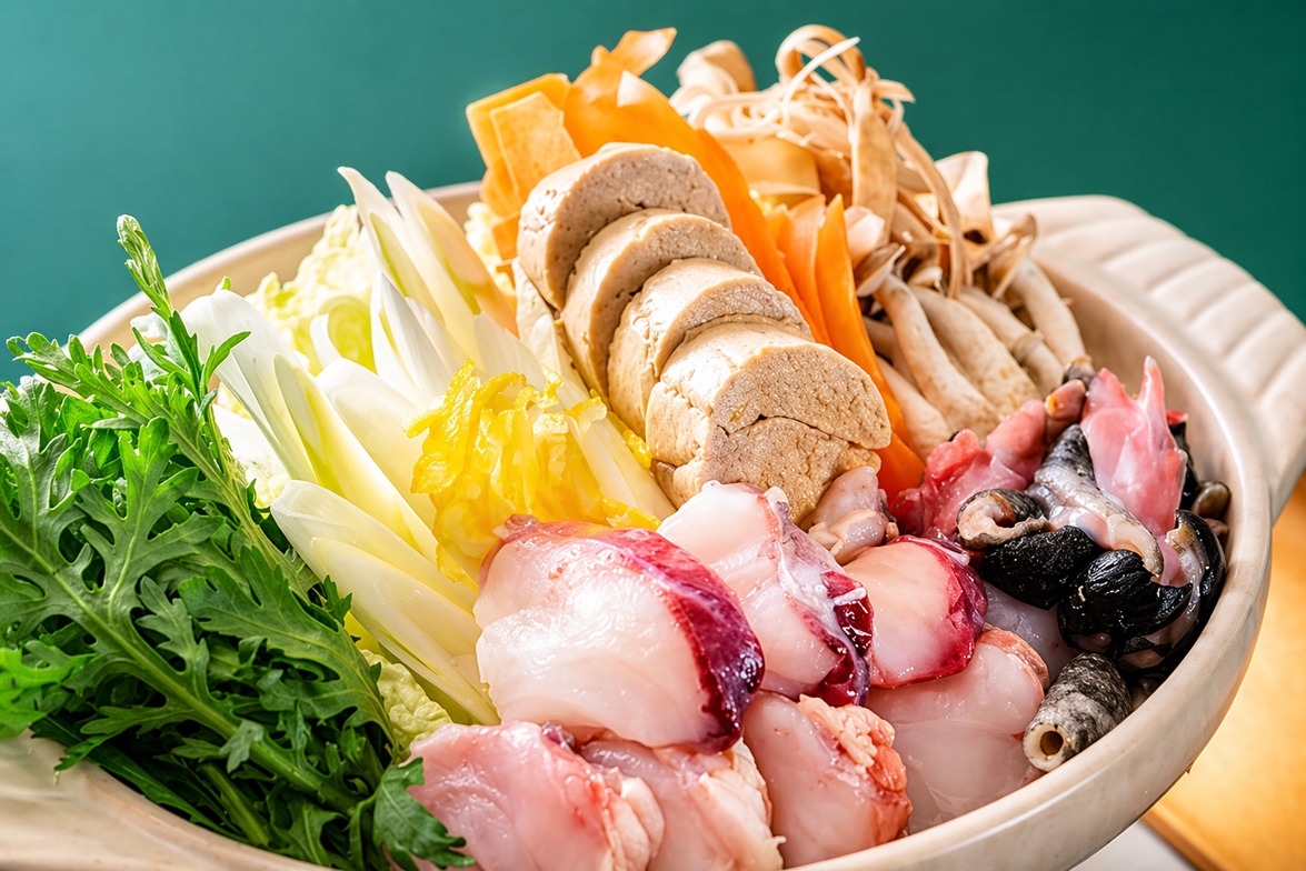 鮟鱇鍋と常陸牛の石焼プラン【現金特価】