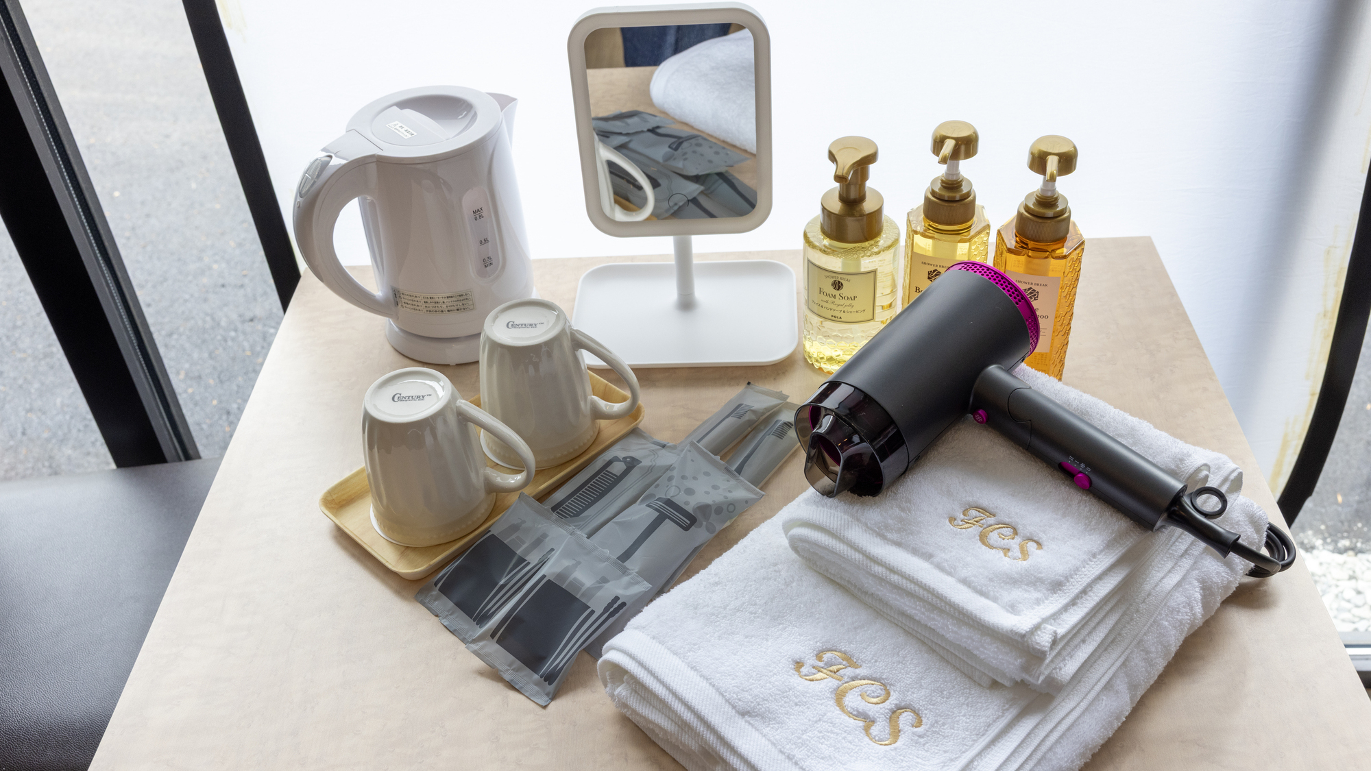客室内アメニティ・設備一式