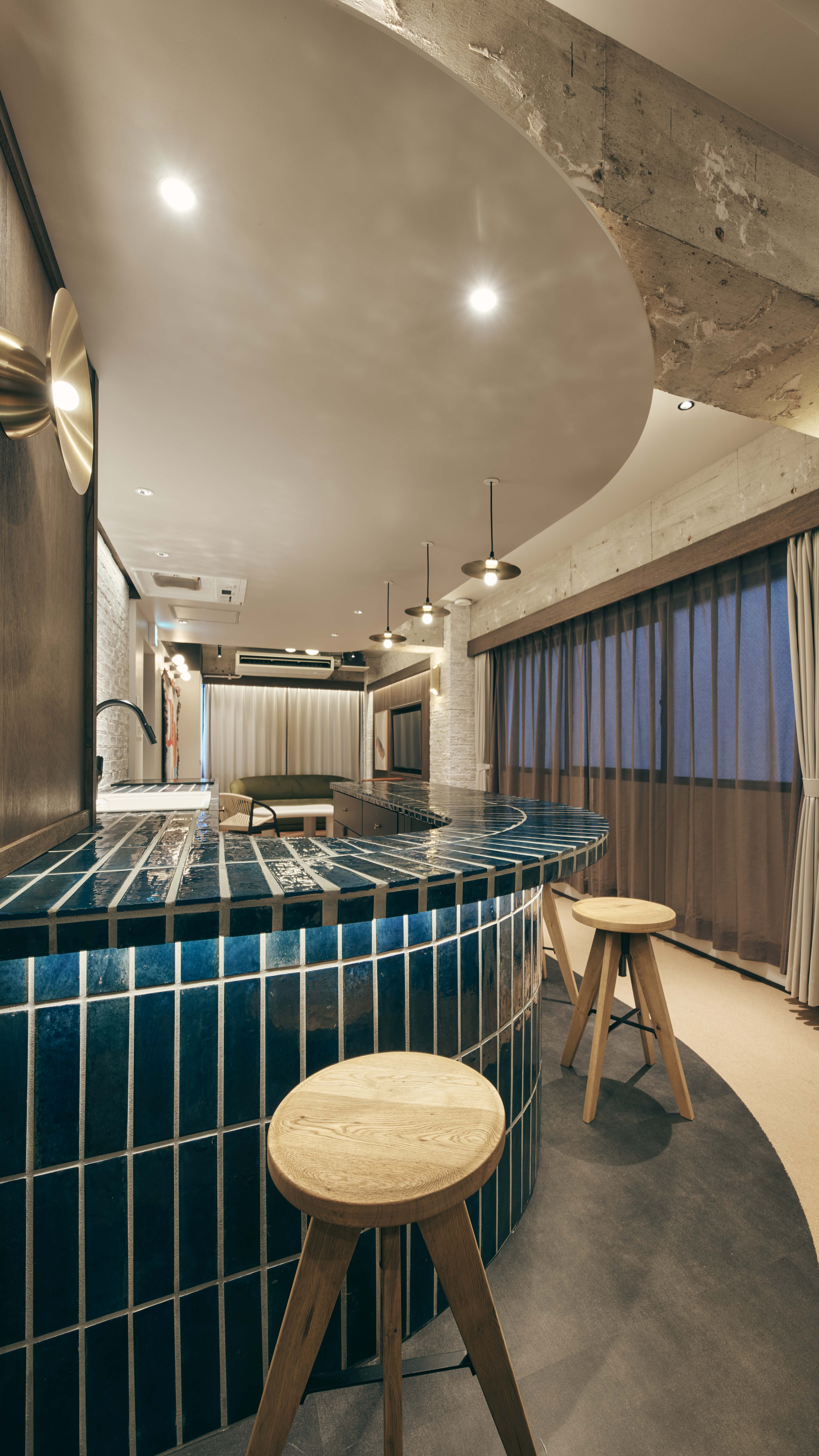 スーペリアスタジオ　52㎡　キッチン、洗濯機付き　6名宿泊可能