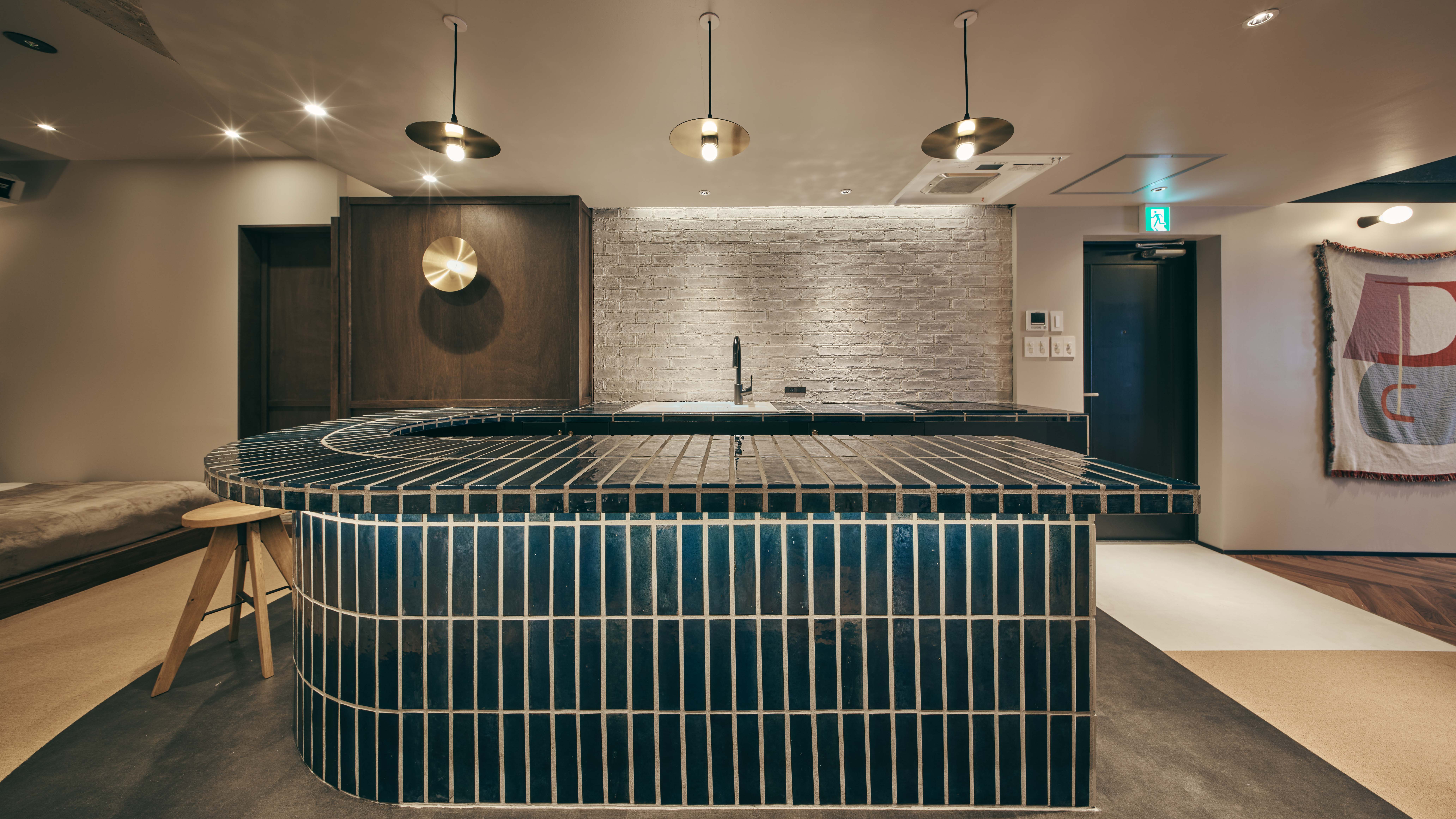 スーペリアスタジオ　52㎡　キッチン、洗濯機付き　6名宿泊可能