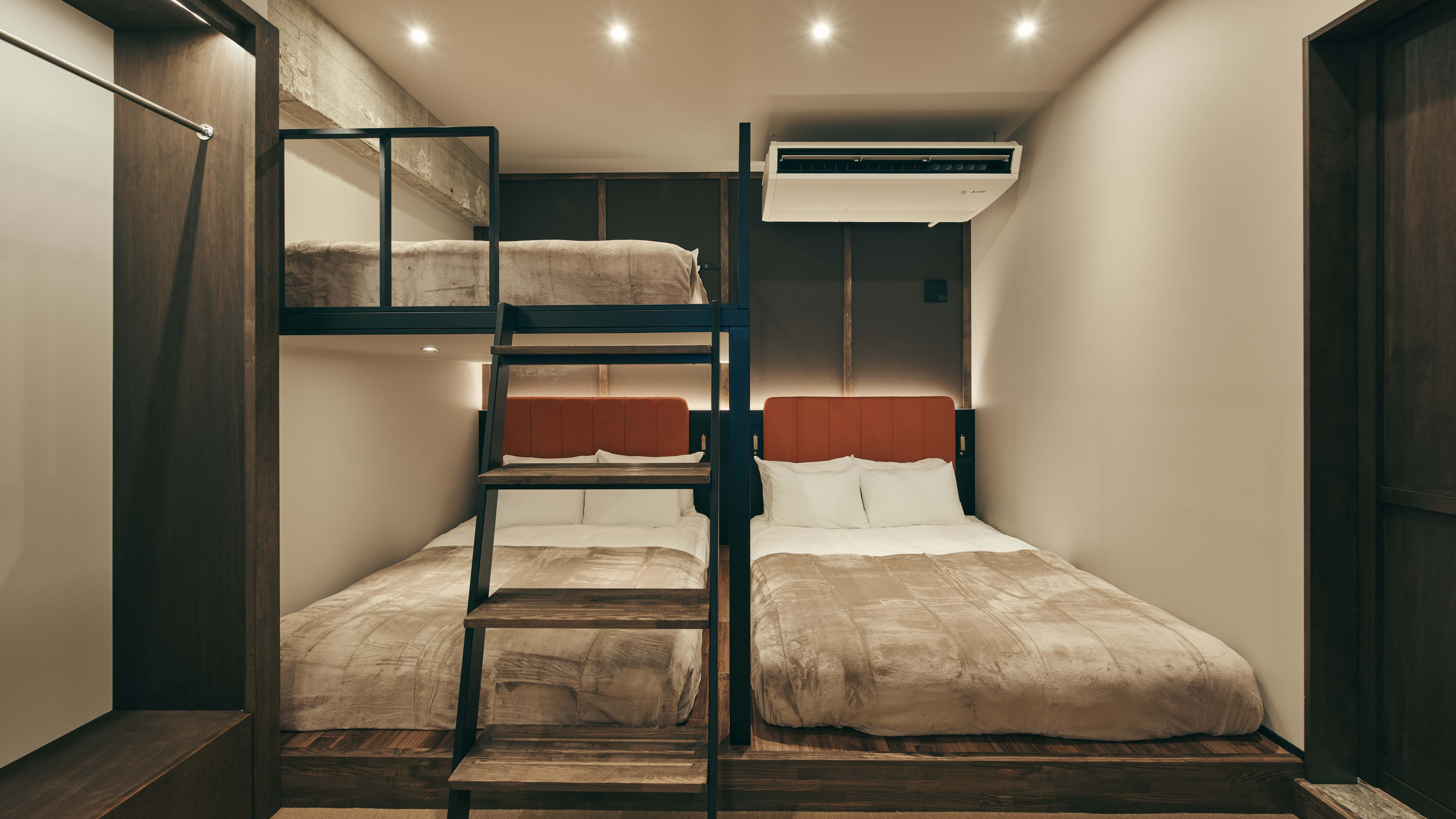 スーペリアスタジオ　52㎡　キッチン、洗濯機付き　6名宿泊可能