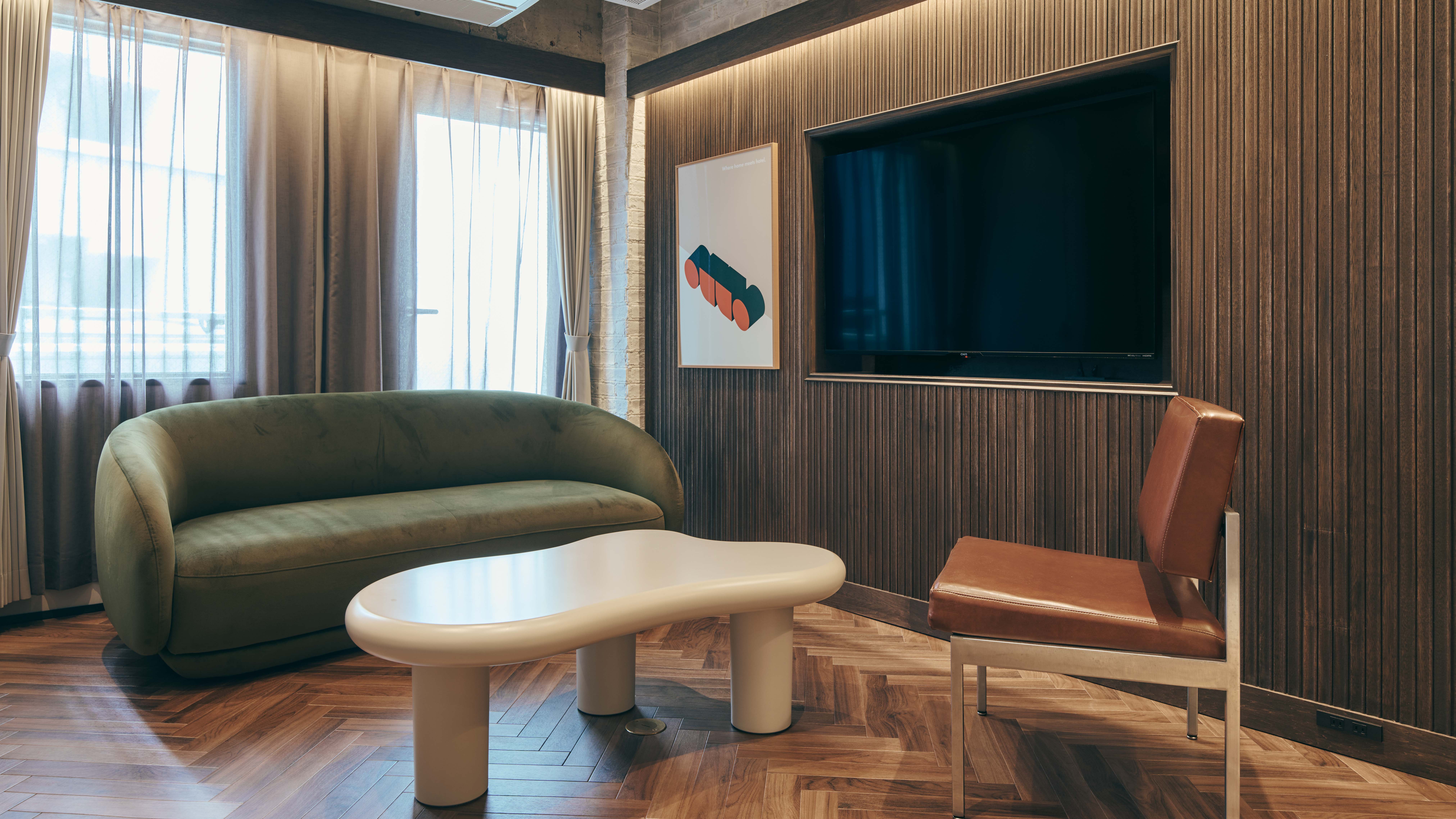 スーペリアスタジオ　52㎡　キッチン、洗濯機付き　6名宿泊可能