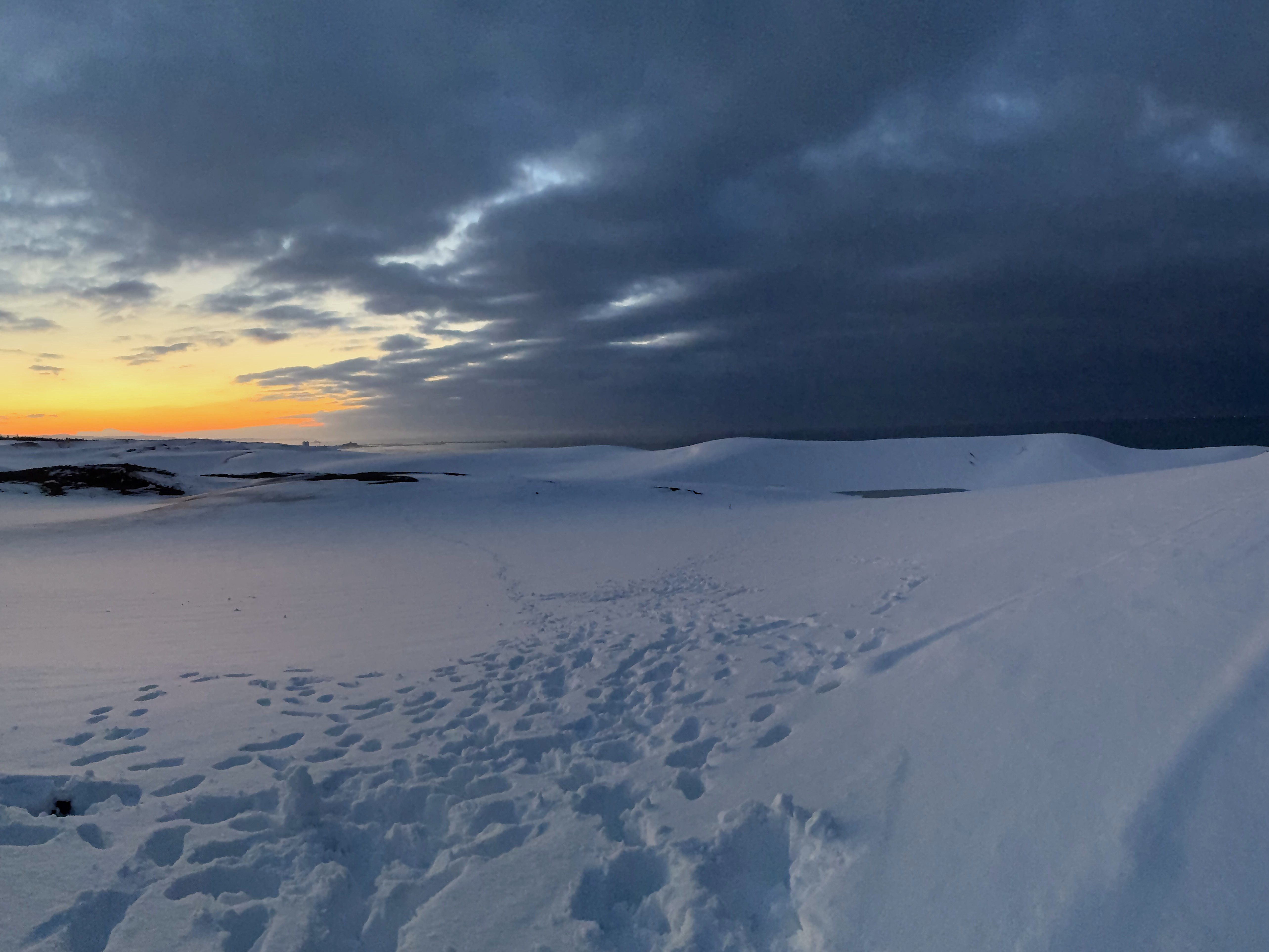 鳥取砂丘（雪）