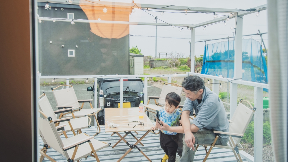 【一棟貸切】伊達市　BBQ可テラス付き　アクセス良好自由に観光ー素泊りプランー