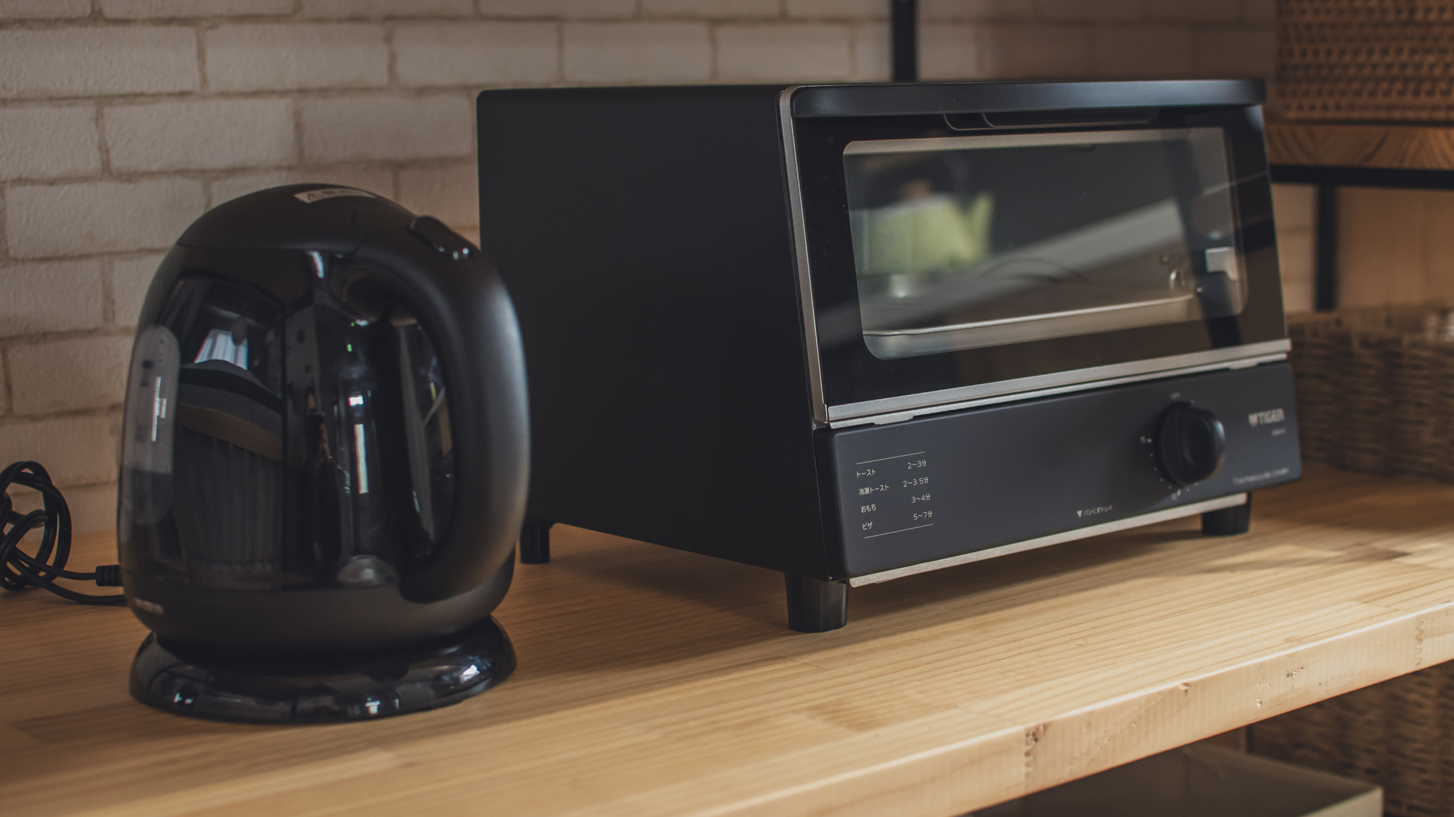 キッチンオーブントースター／ケトルポット