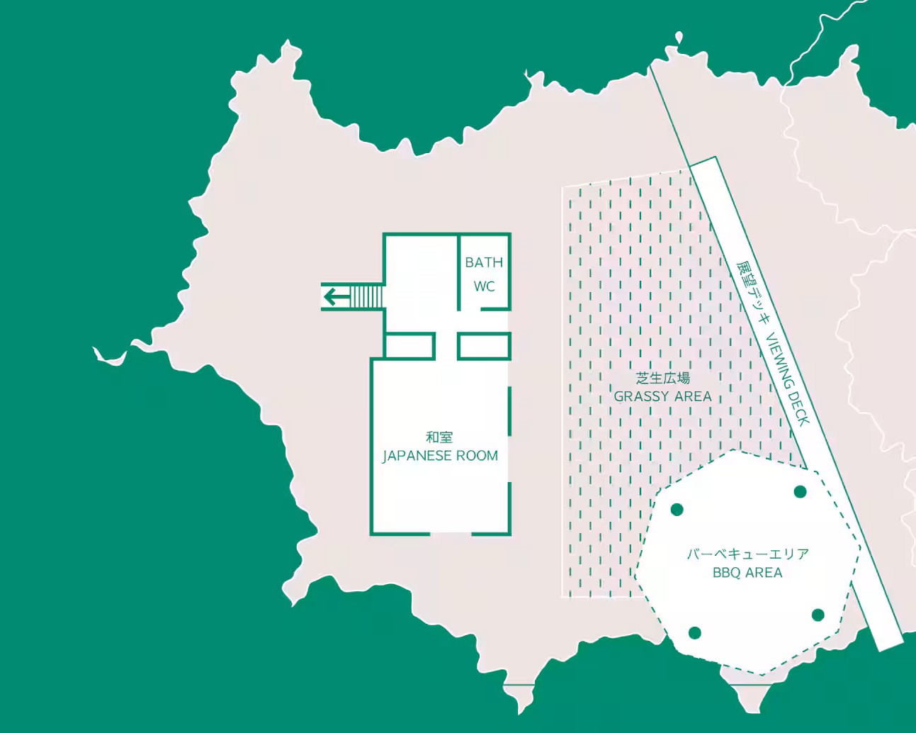 gosen１階の間取り図