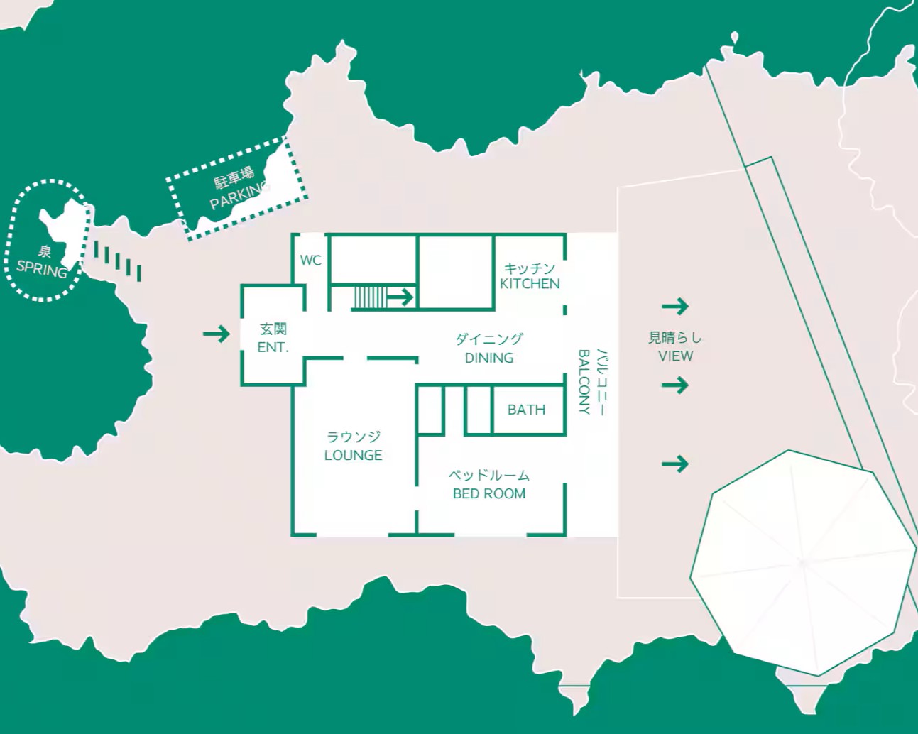gosen２階の間取り図