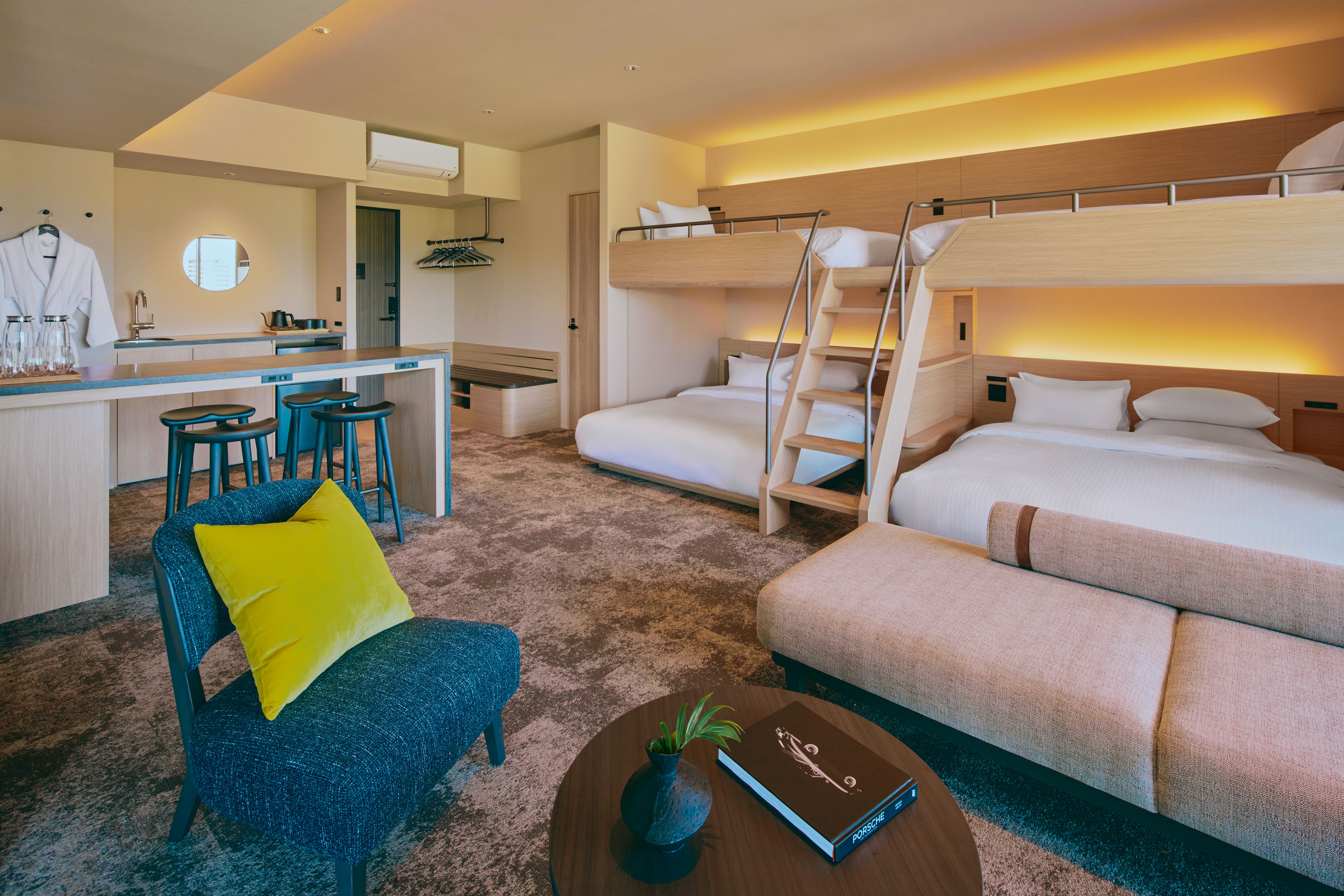 サウナ バンクスイート　バンクベッド