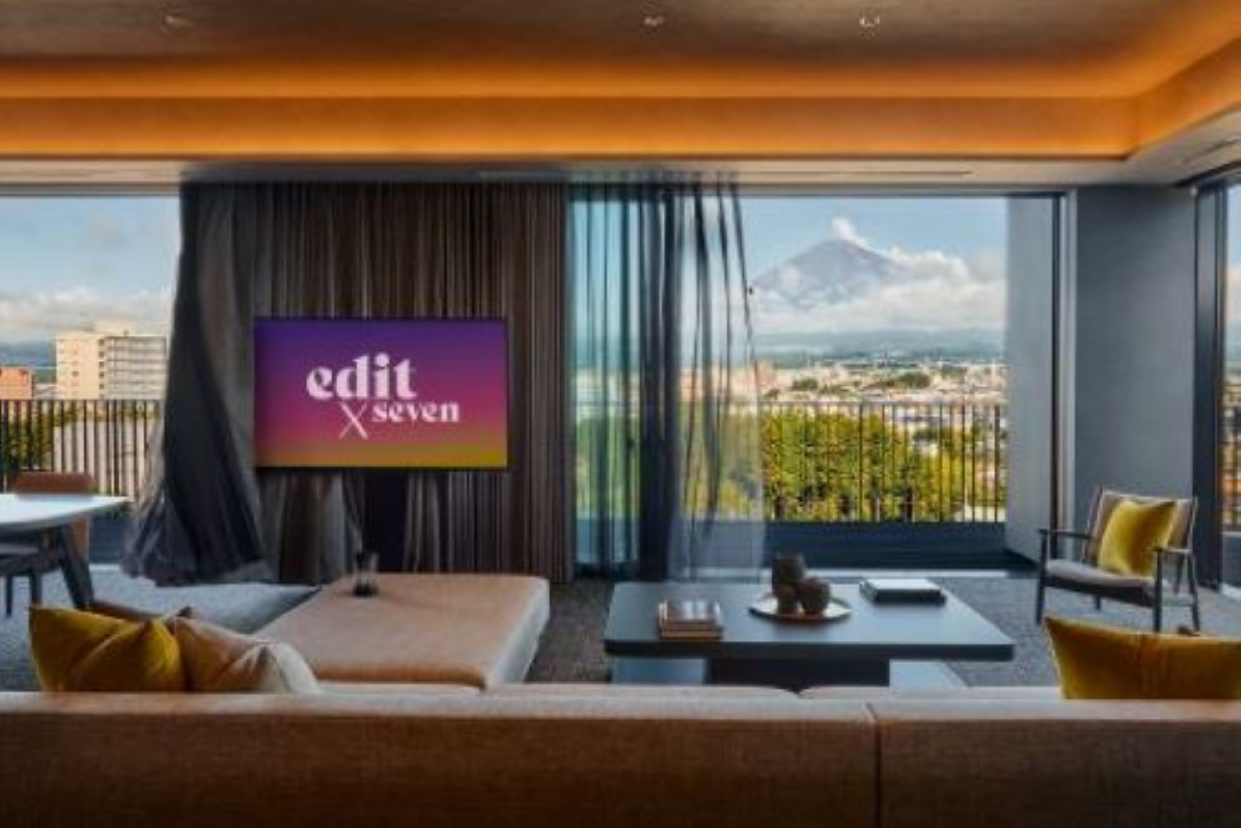 ペントハウス・居間