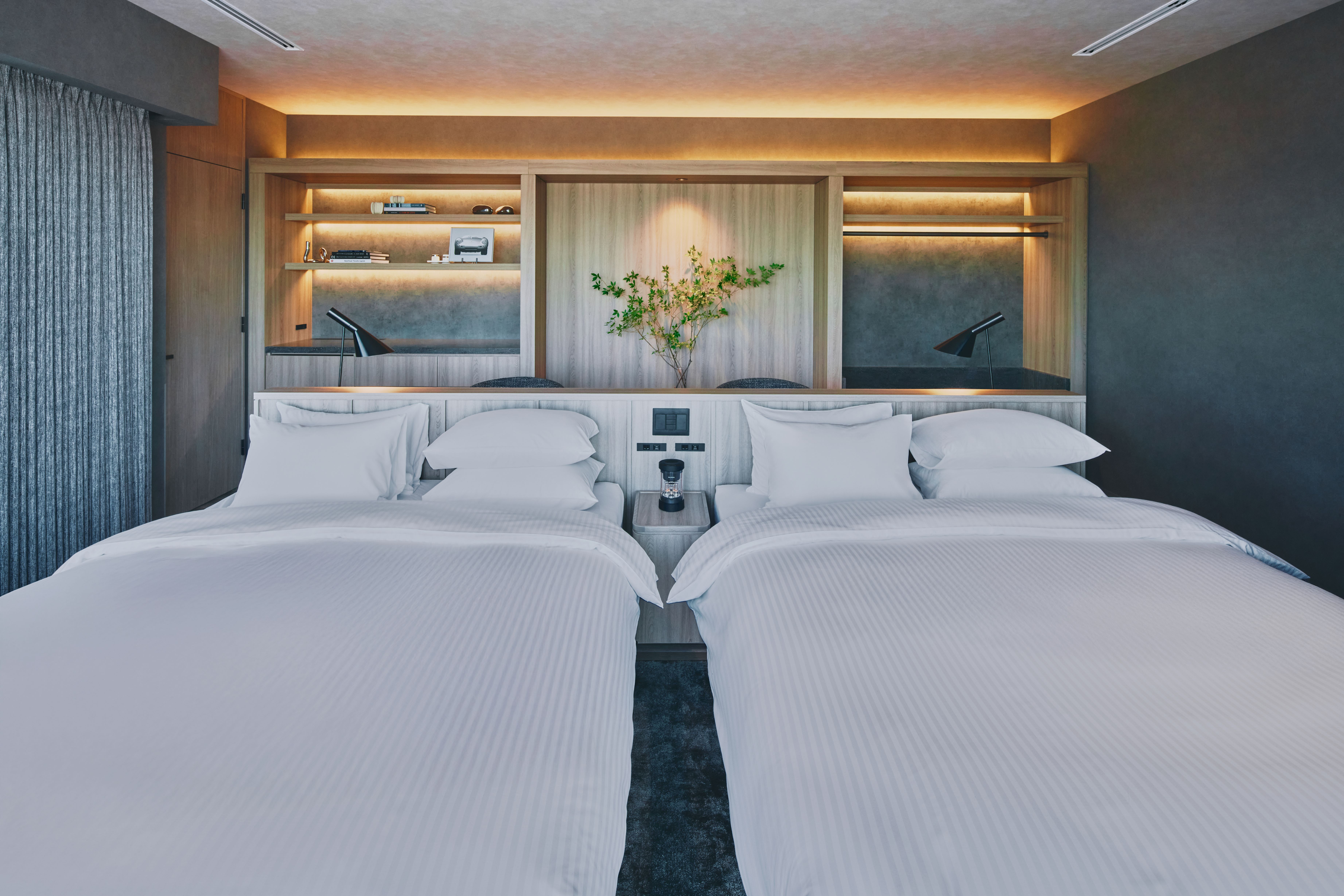 ペントハウス　寝室