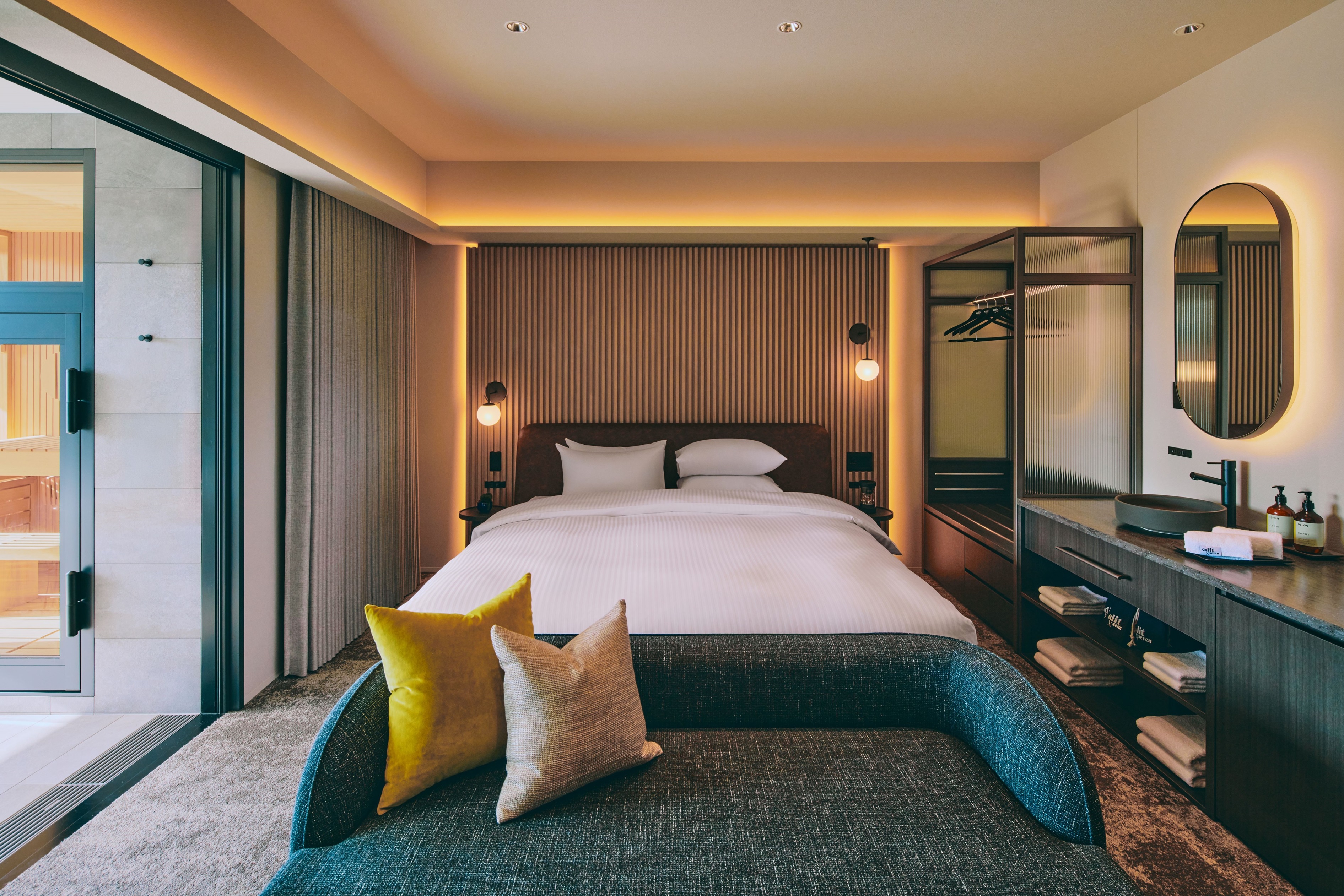 サウナキング　室内