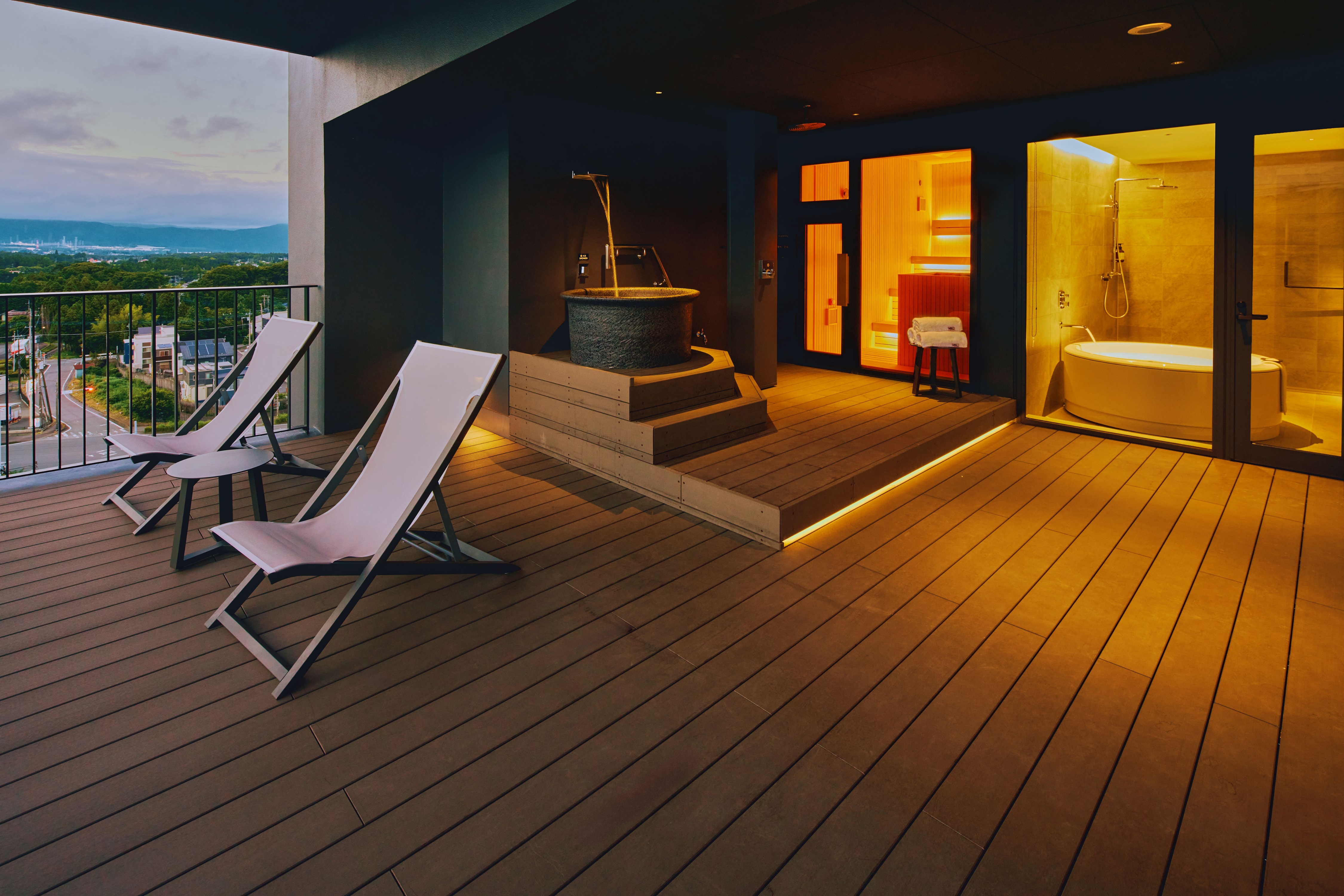 サウナスイート　テラス