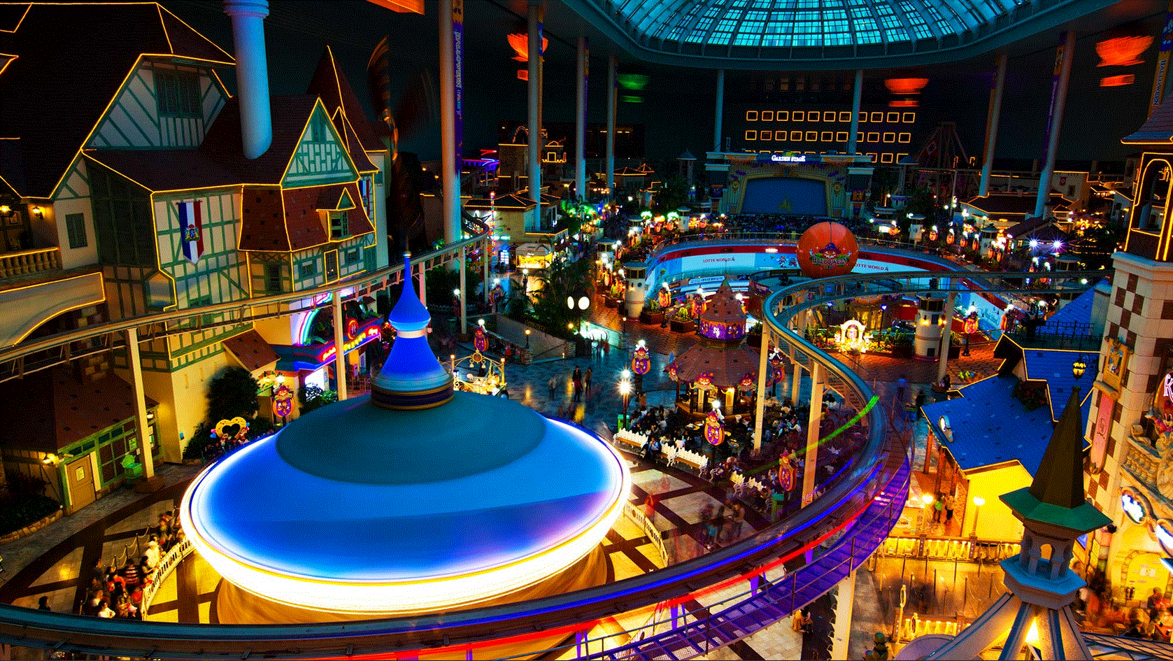 周辺観光施設-ロッテワールド