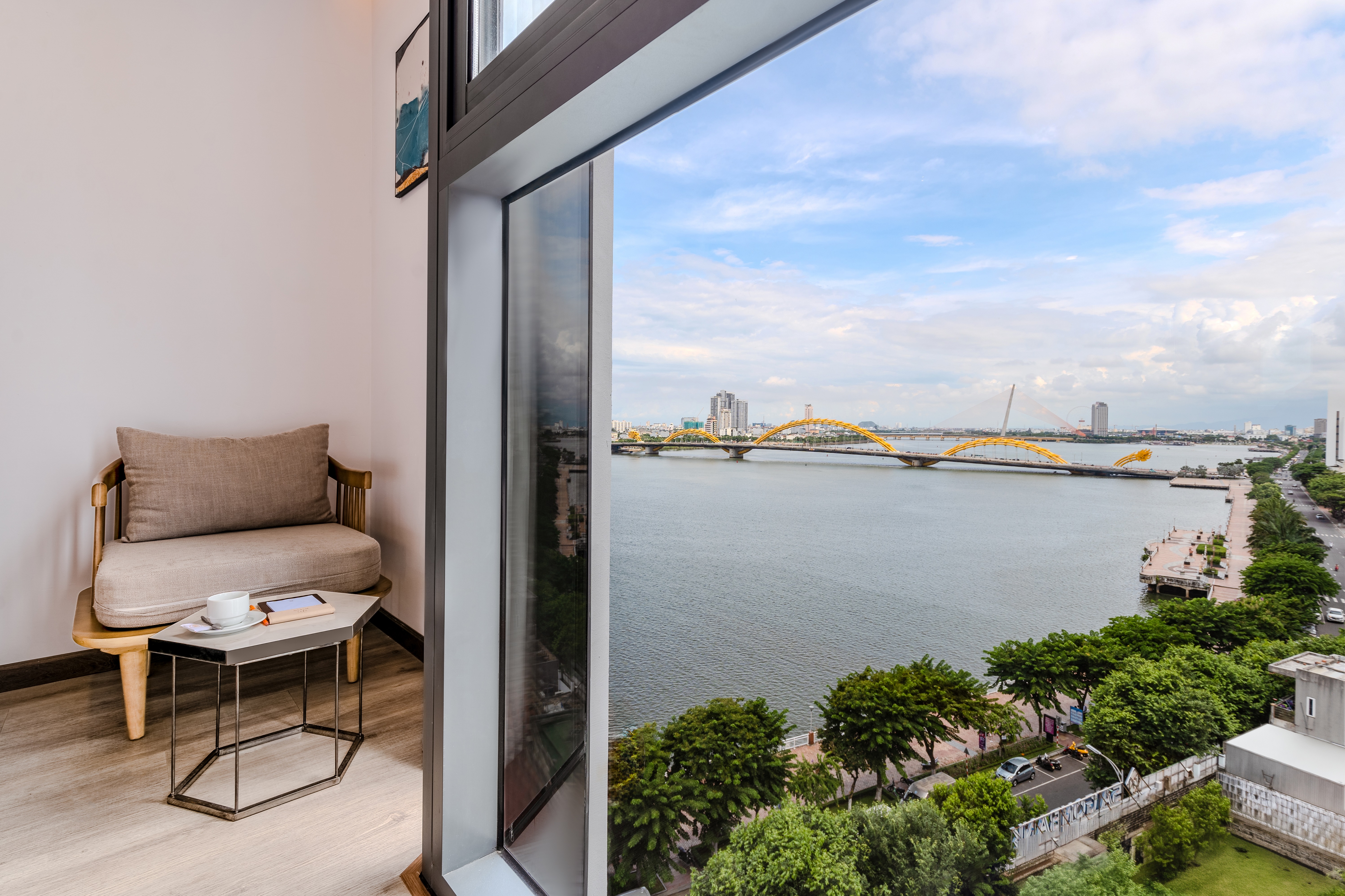 View from Deluxe Partial Riverview