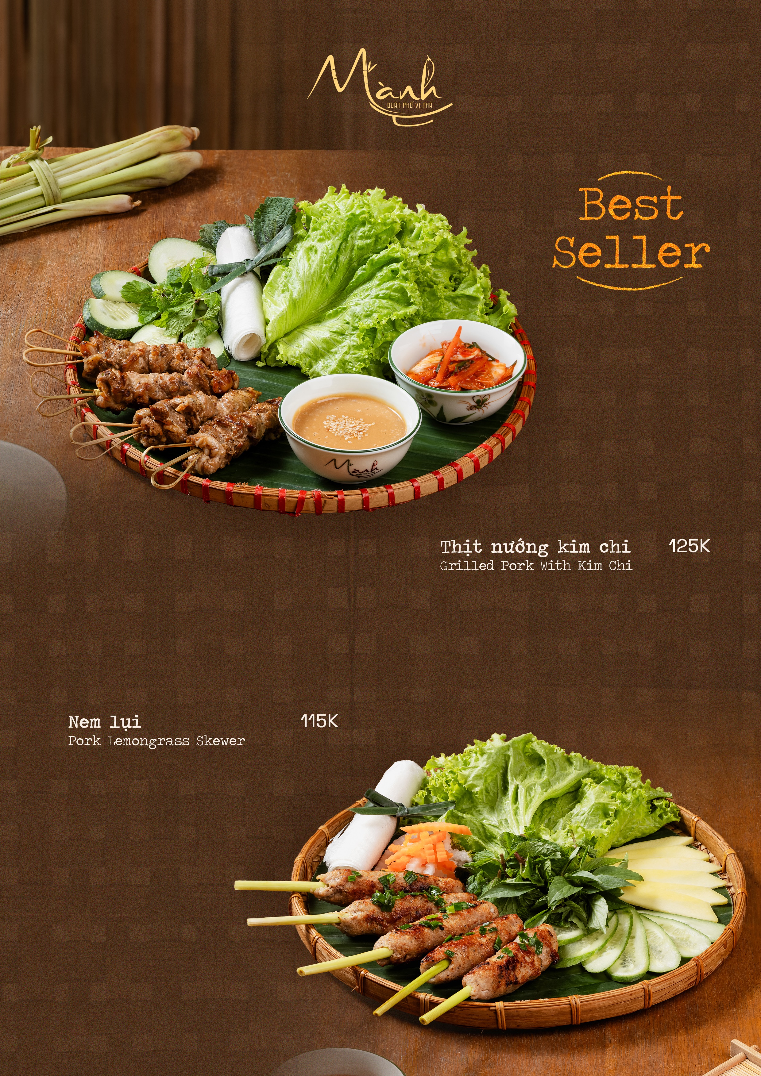 M&Agrave;NH Vietnamese Cuisine Restaurant_Best seller