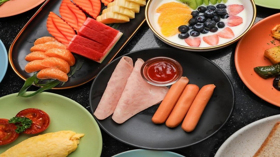 「Prung Rod」レストラン 朝食ビュッフェ