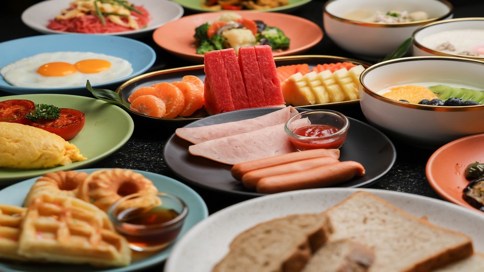 「Prung Rod」レストラン 朝食ビュッフェ