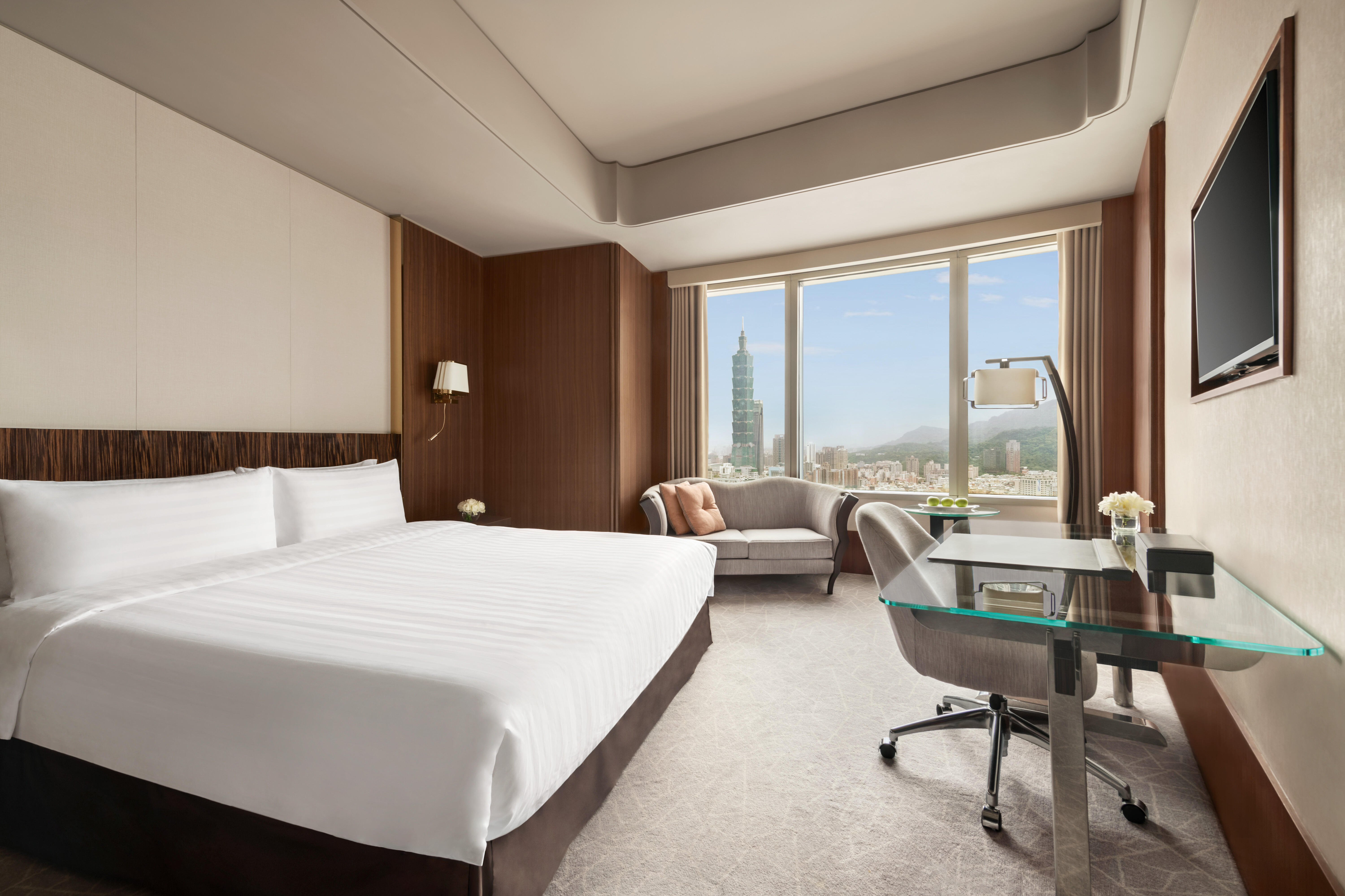 デラックス台北101ビュー キングベッド1台