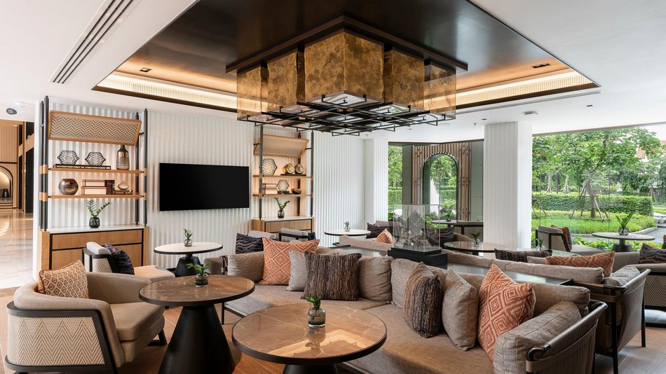 「Ruen Kaew」ラウンジ