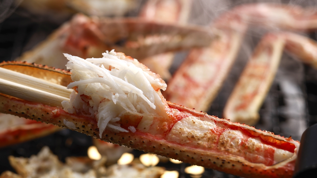 【冬・琴引カニフルコース】カニ卸直営宿が提供する当館人気のズワイガニフルコース＜1人約2杯使用＞