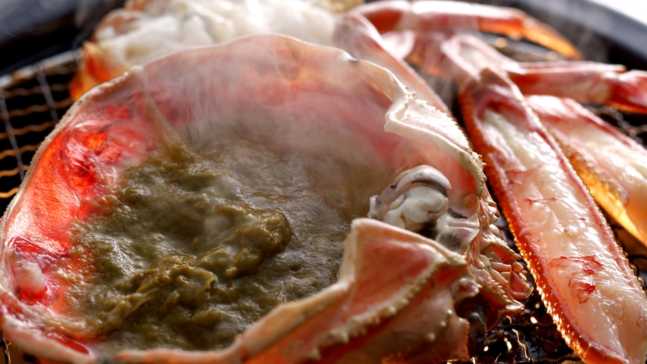 【冬・活ガニ】山陰産の活ガニ600g級・1人1杯使用◆カニ卸直営宿が提供する【活ガニフルコース】