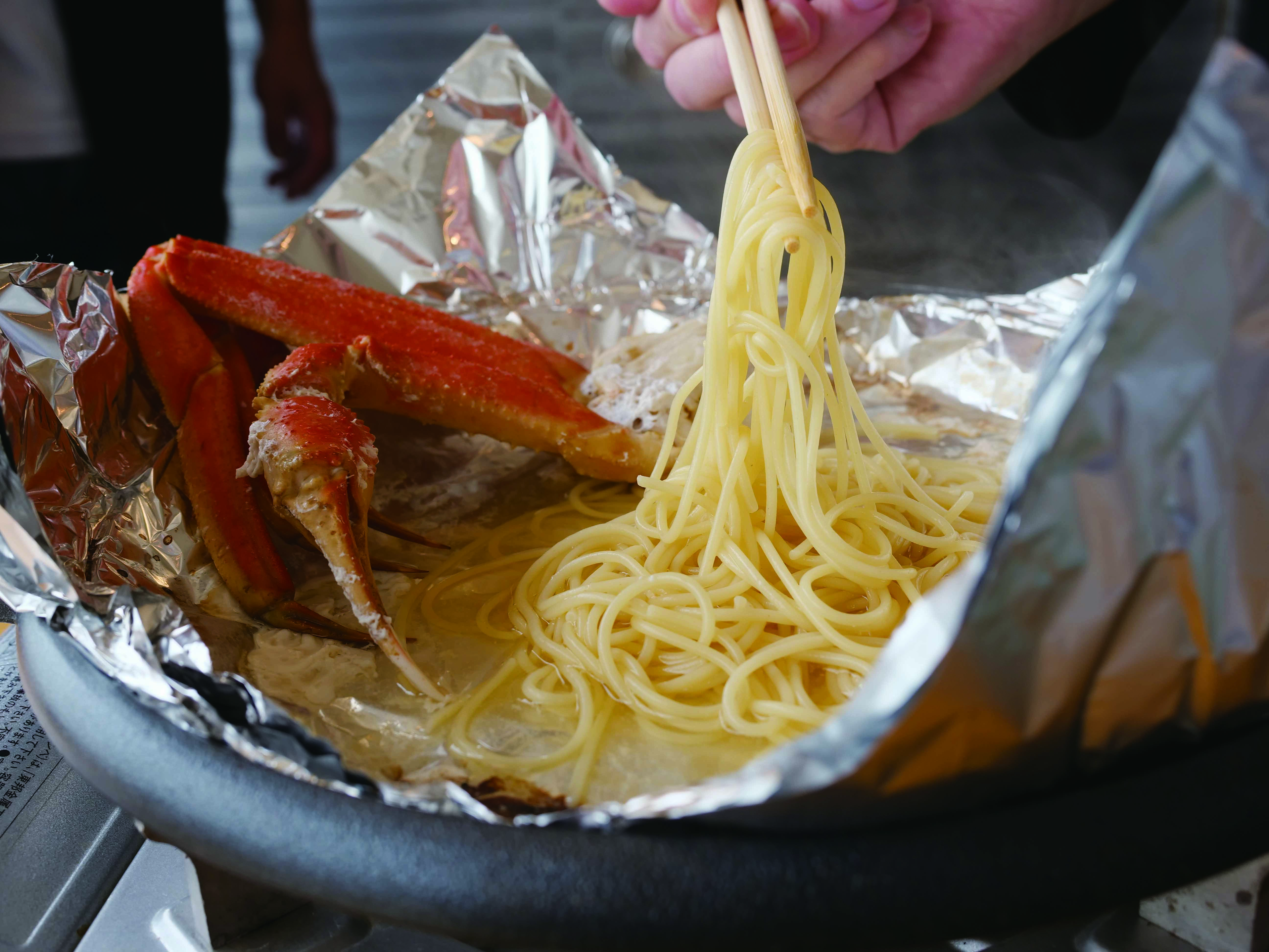 蟹パスタイメージ