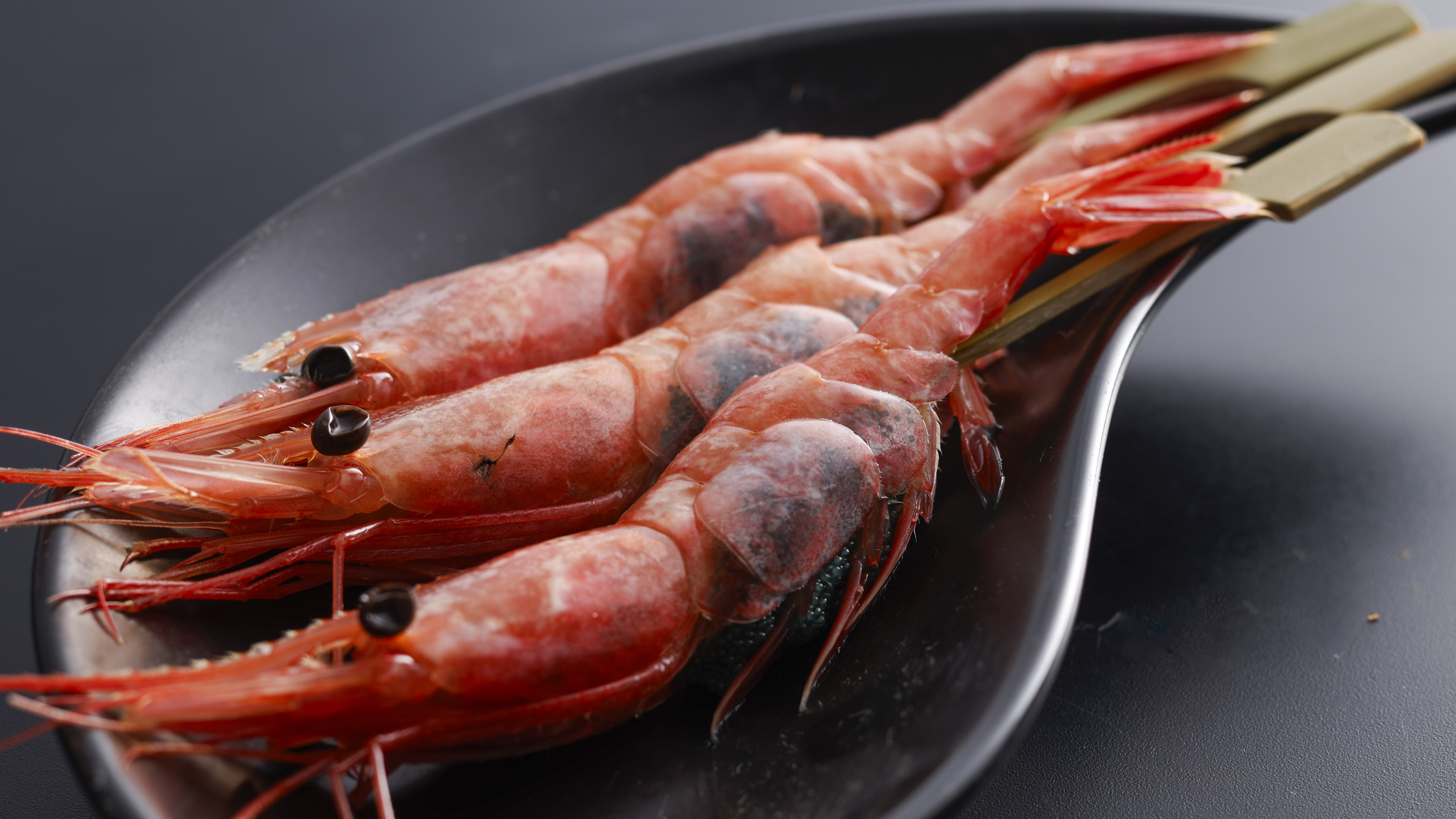 【通年のお料理・別注料理】甘海老串焼き