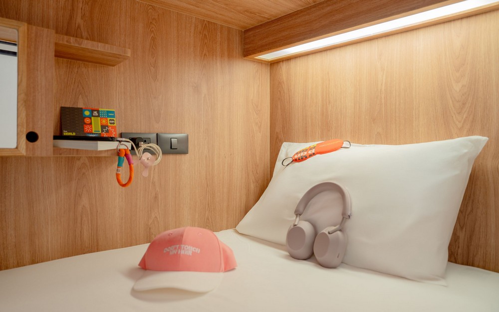 【男女混合】4人部屋のベッド