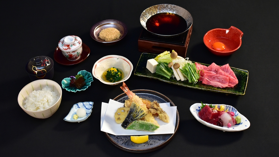 夜景遺産認定 特選和定食　（夕朝食付）【駅直結】