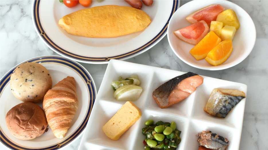 ■ご朝食 ■54階 スカイダイニング256「スターゲイト」■『モーニングブッフェ』