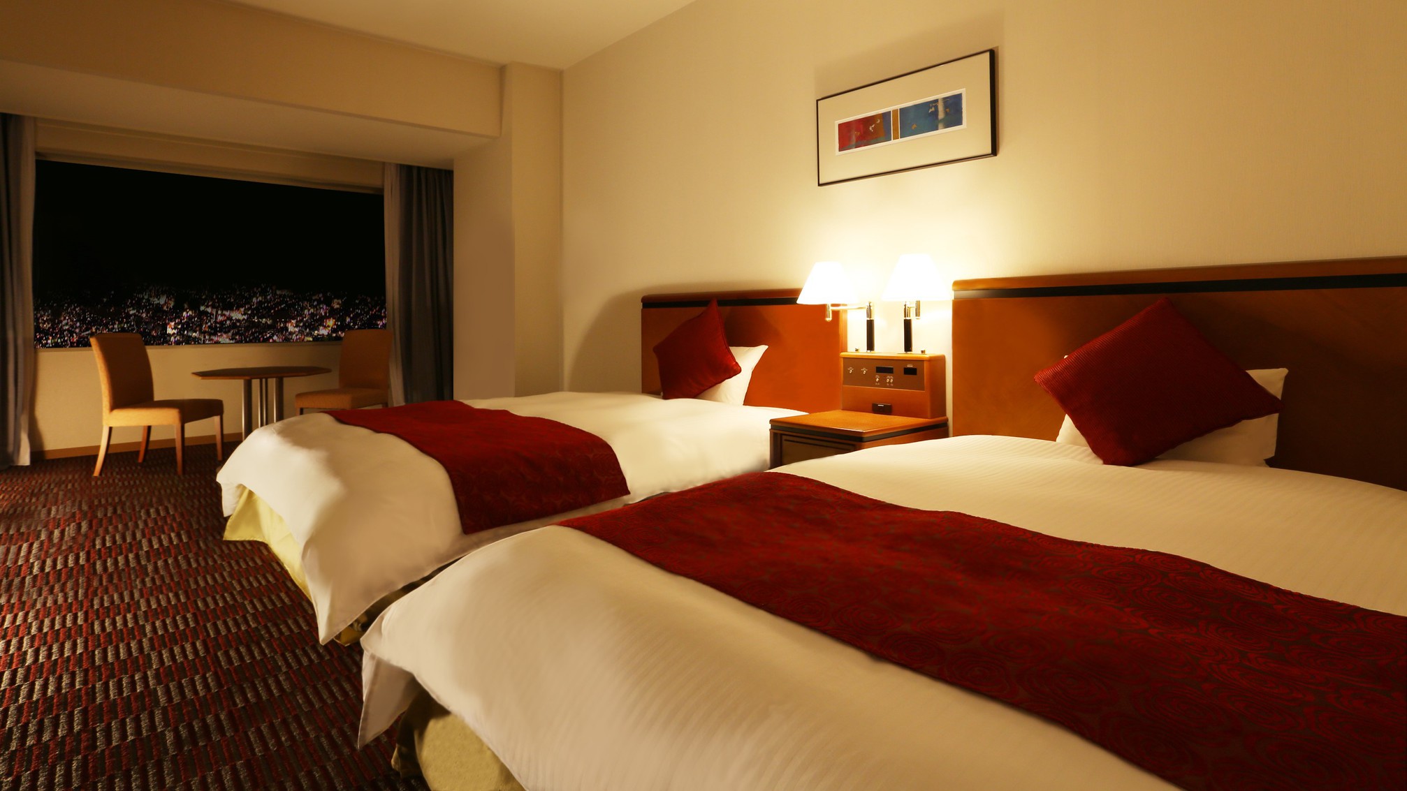 スターゲイト☆シンプルステイ（素泊り）夜景のキレイなホテル　＠全館Wi-Fi無料＠　客室29階以上