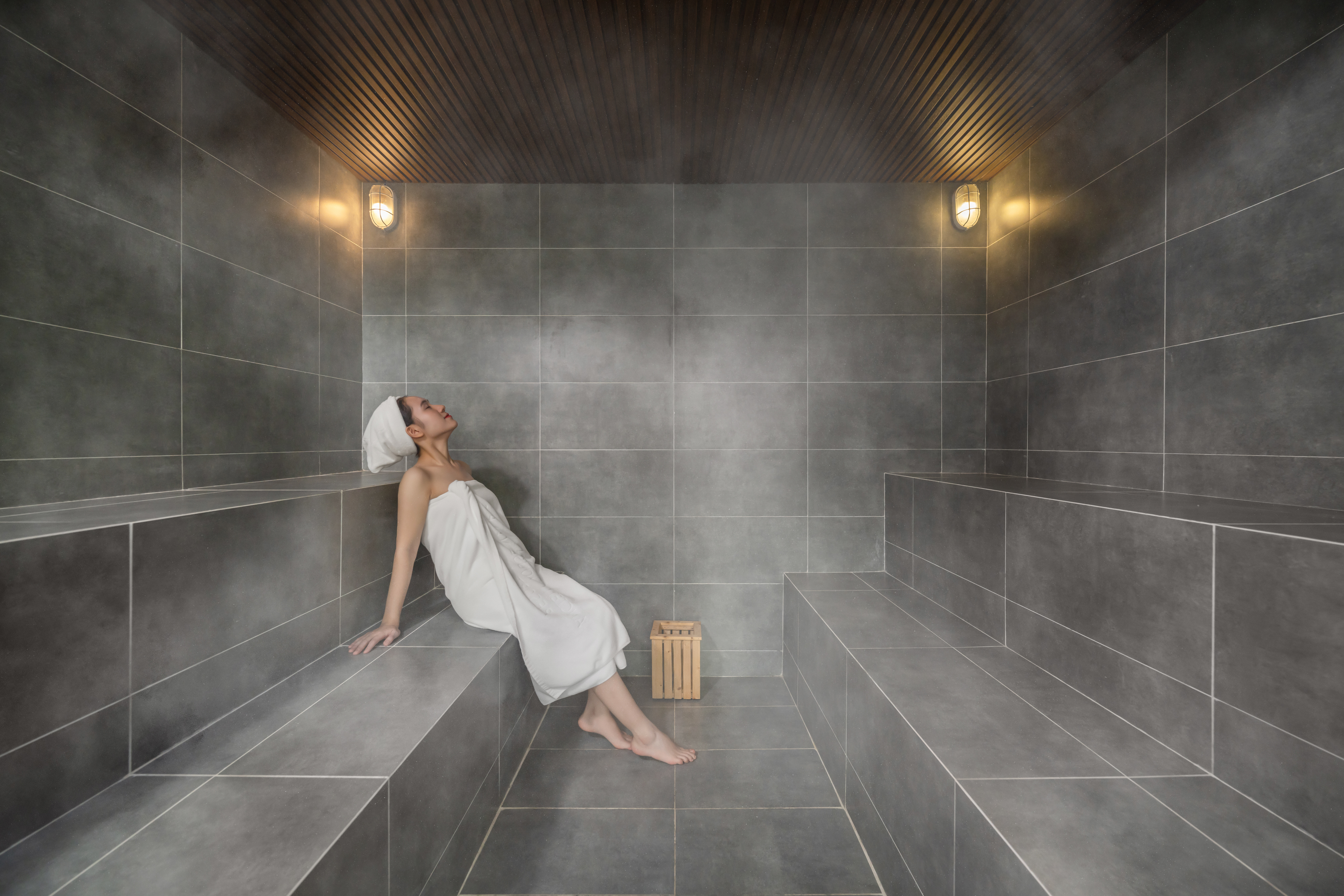 Sauna + Steam bath