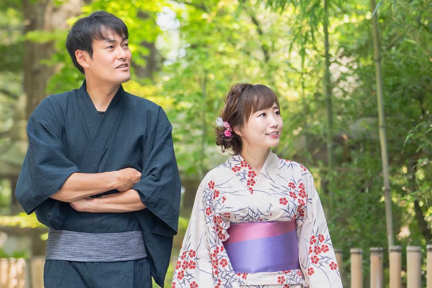 【色浴衣が無料☆ワンドリンク付き】浴衣で温泉街にGO♪貸切風呂も無料★カップルプラン冬物語コース