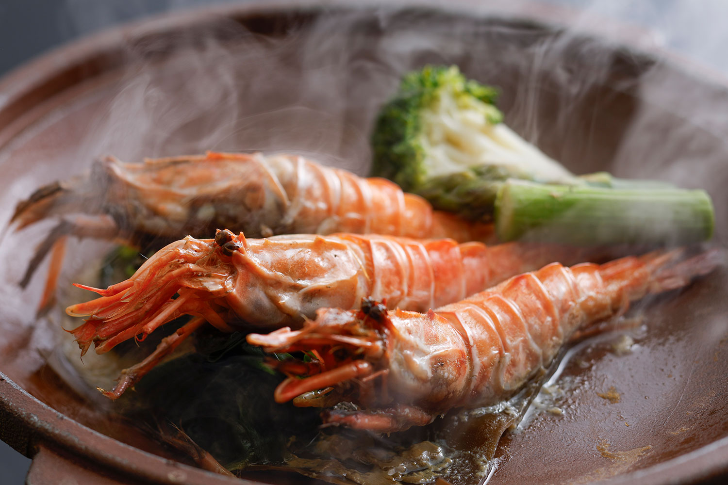 猛者海老の陶板焼き（イメージ）