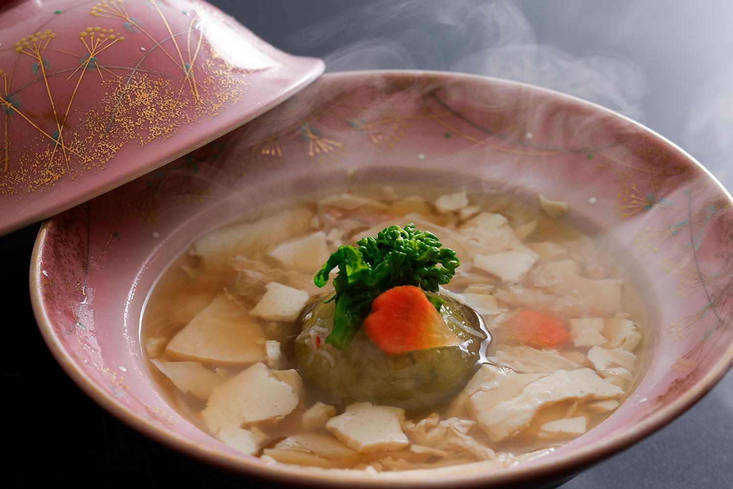 南瓜饅頭の餡かけ（イメージ）