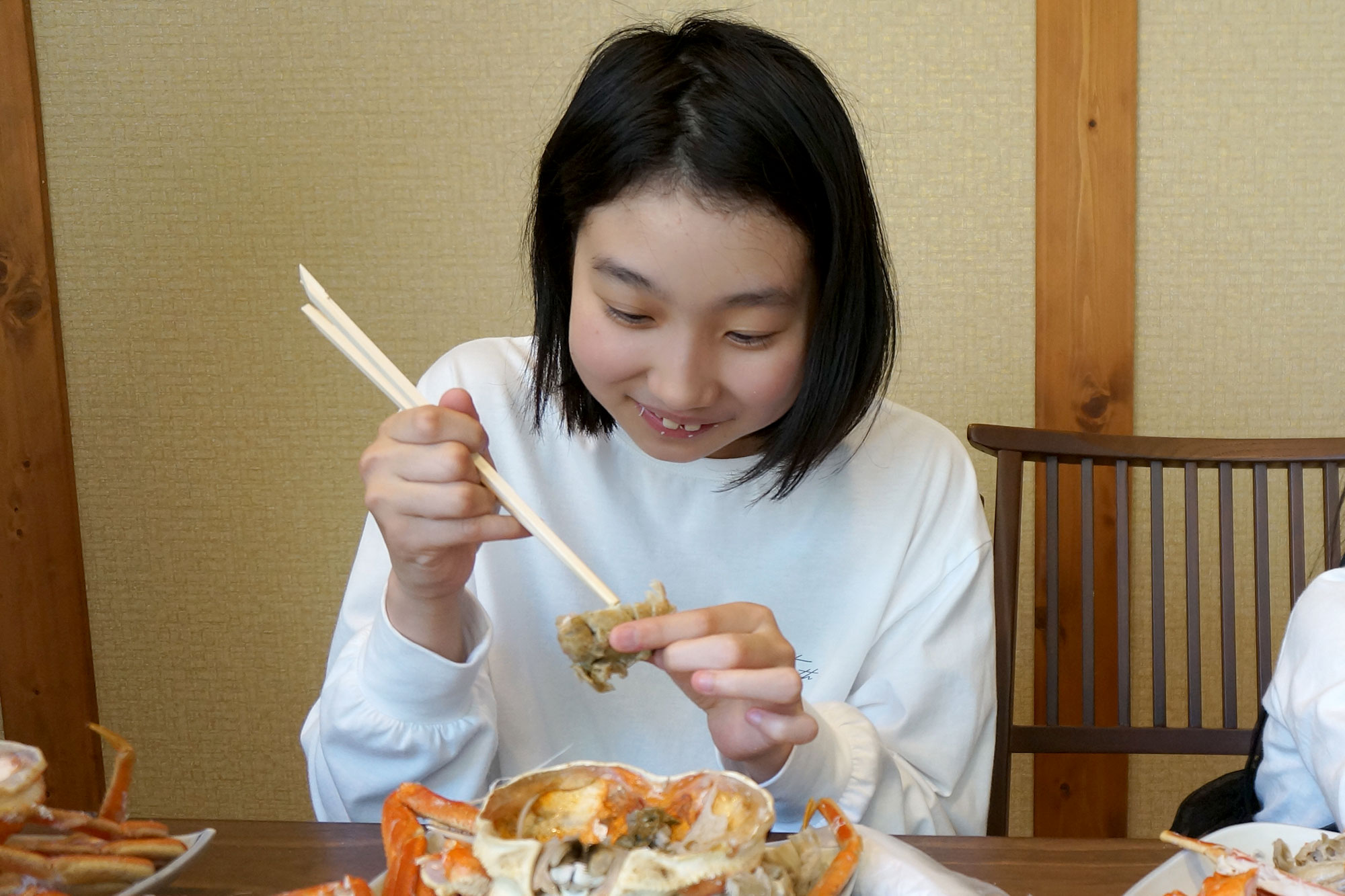 自分で作った世界に一つの「かにかまくら」は美味しさも格別です♪