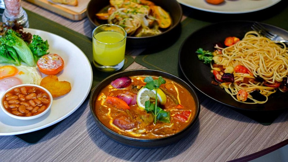 「Silom All-Day Dining」レストラン　朝食ビュッフェ