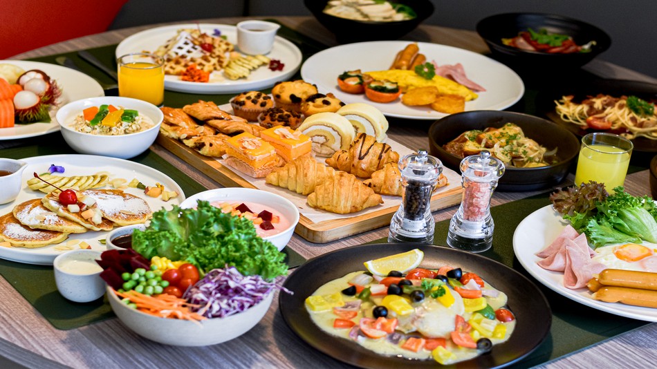 「Silom All-Day Dining」レストラン　朝食ビュッフェ