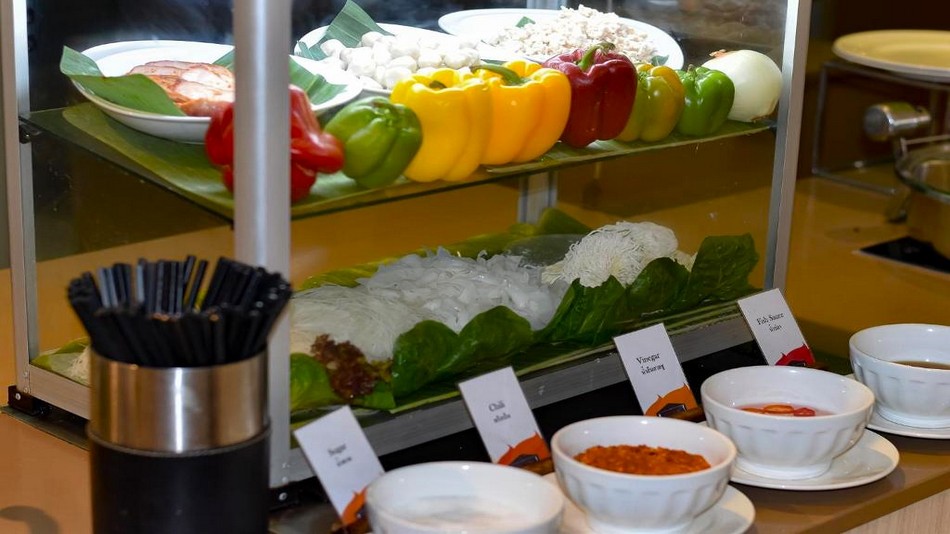 「Silom All-Day Dining」レストラン　ヌードルステーション