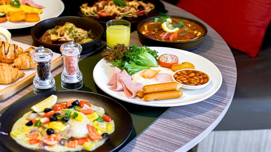 「Silom All-Day Dining」レストラン　朝食ビュッフェ