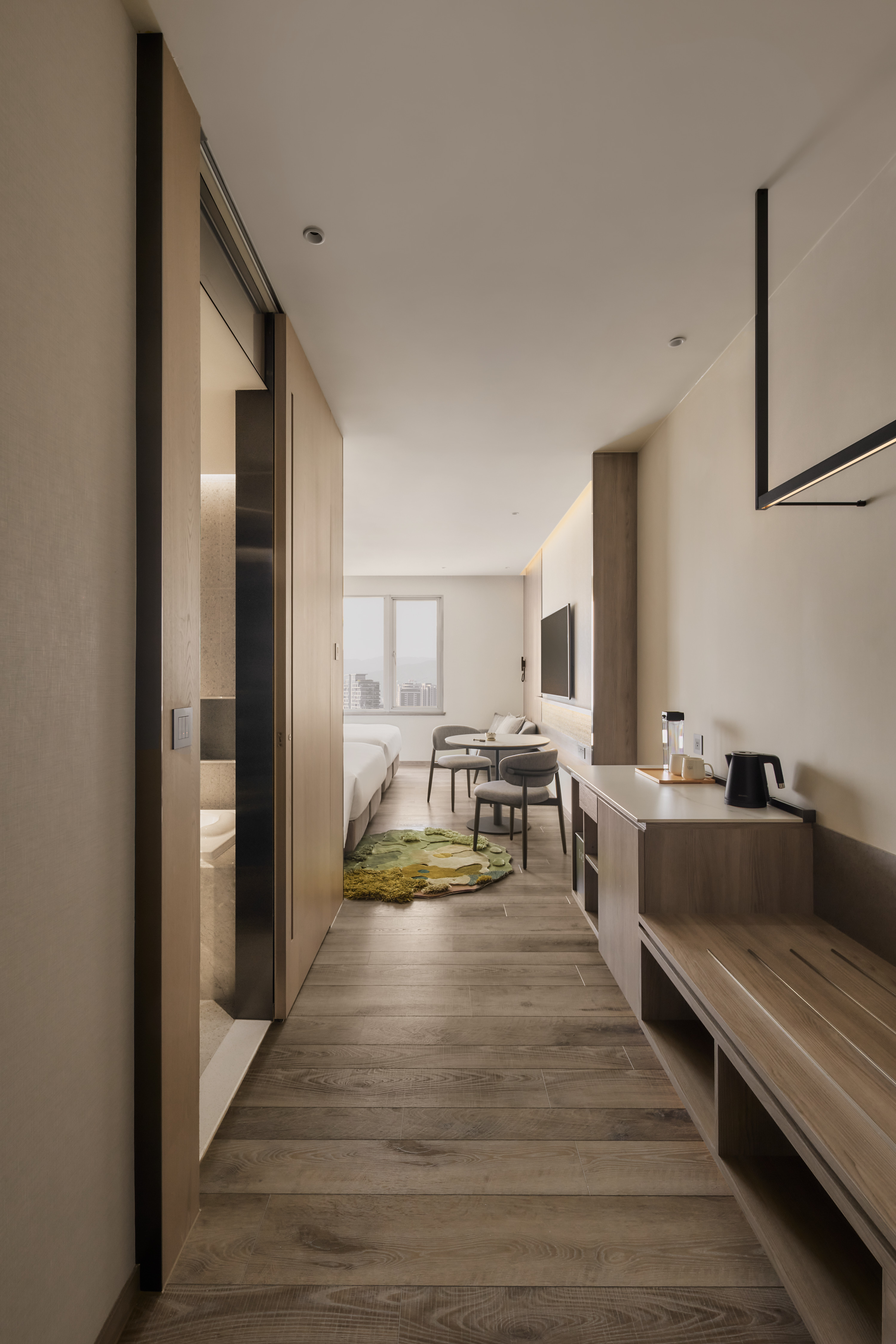 デラックスルーム　ベッド2台