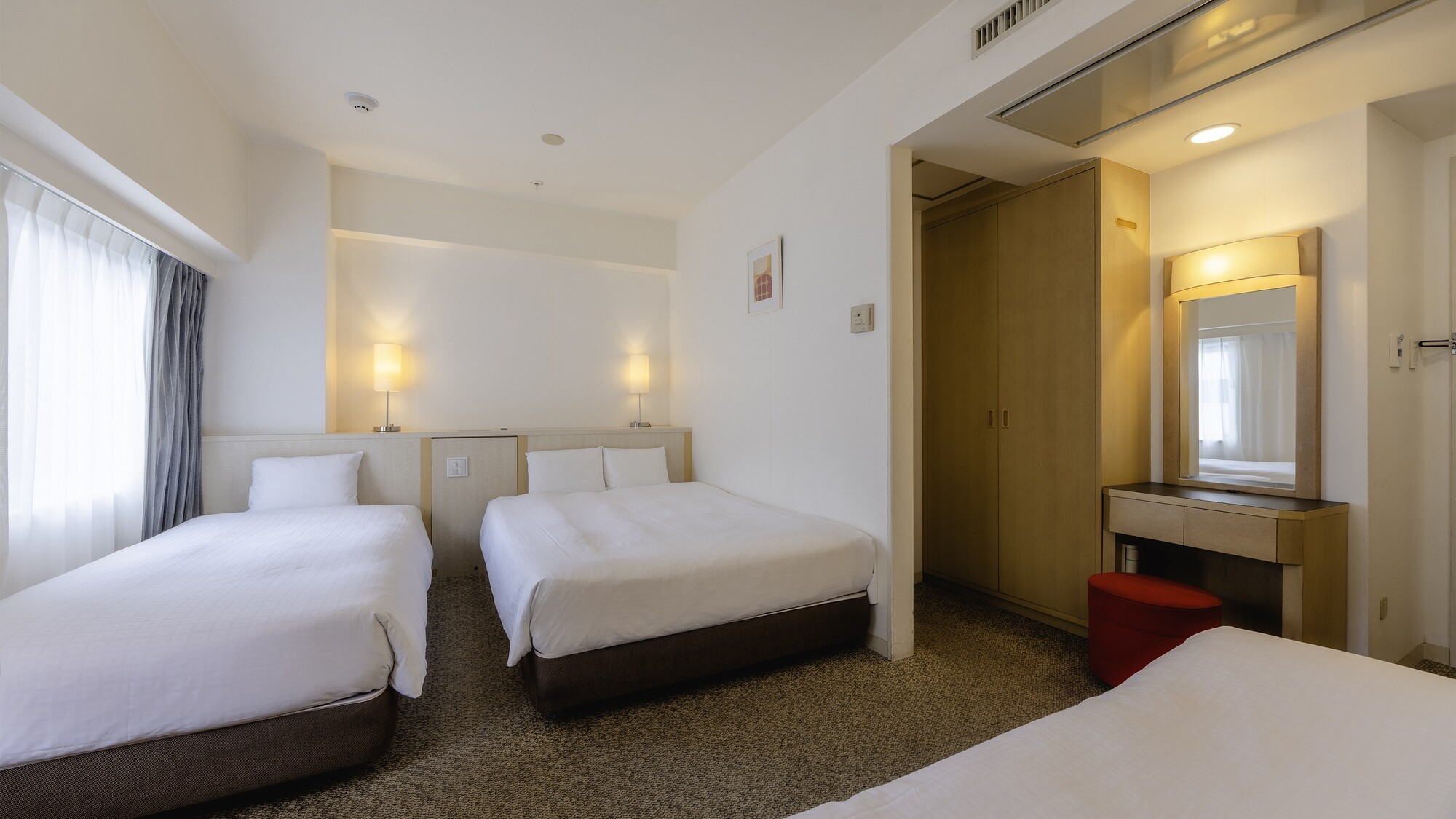 【客室】デラックスツイン　トリプル仕様（イメージ）