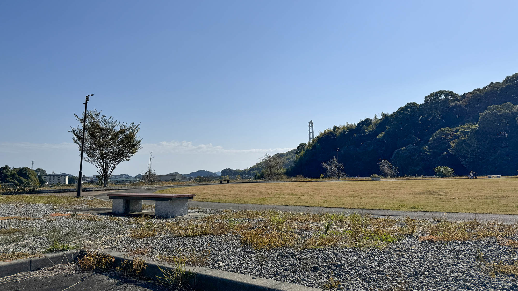 ・【公園】防災公園の広場。スポーツやご家族での遊び場としてもご利用いただけます。