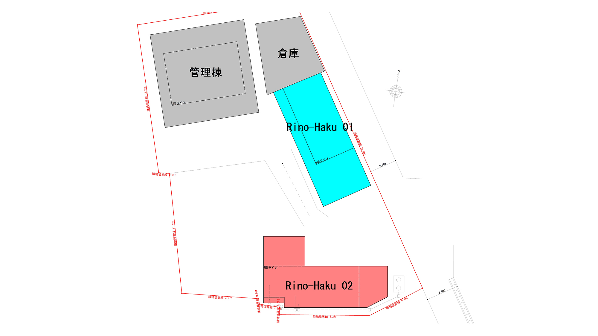 ・【マップ】同一敷地内に別棟のゲストハウスがございます